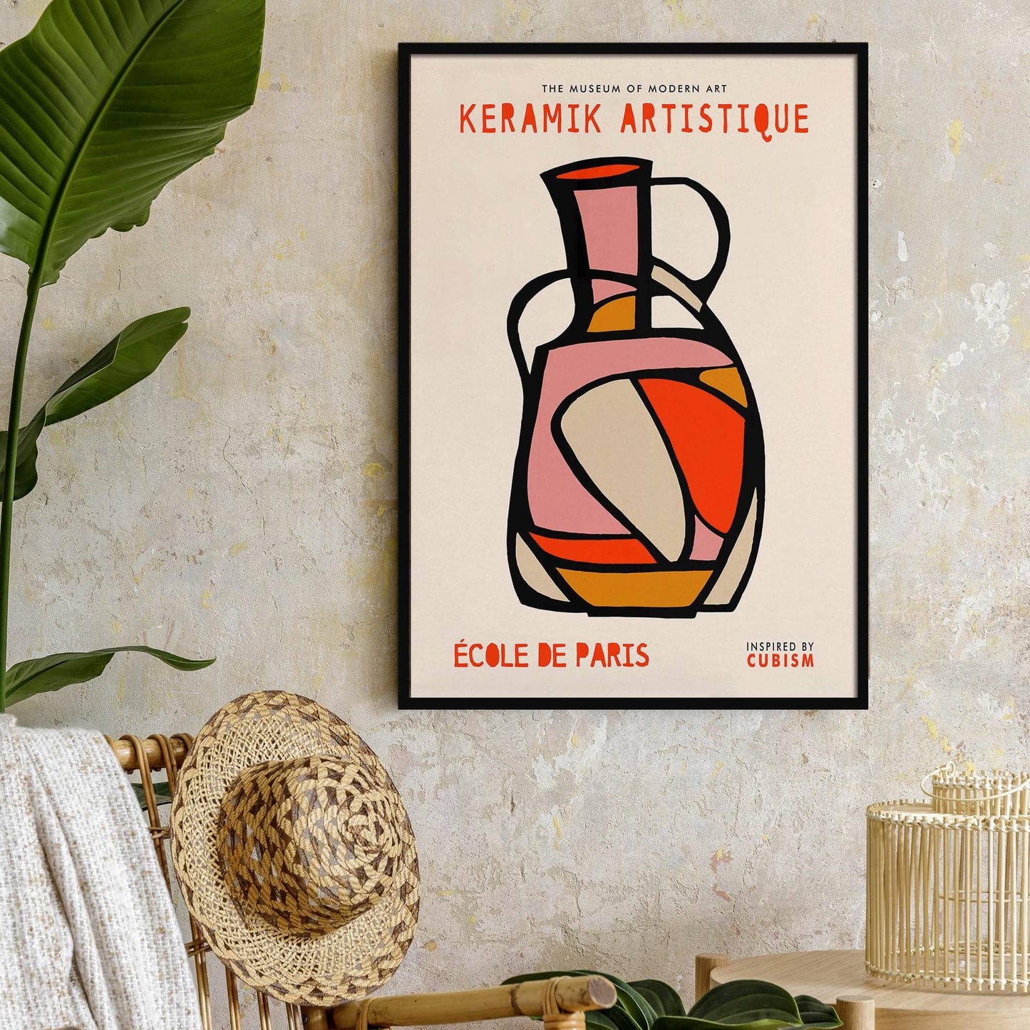 Keramik Artistique Cubism Poster - HypeSheriff