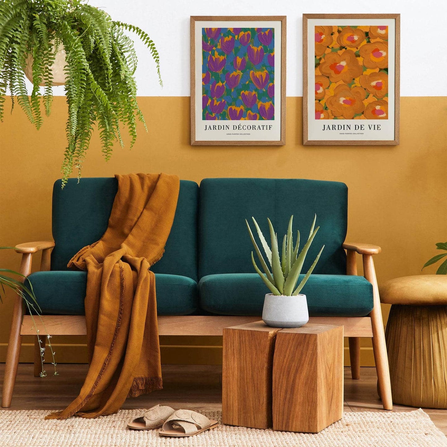 Jardin Décoratif Floral Poster - HypeSheriff