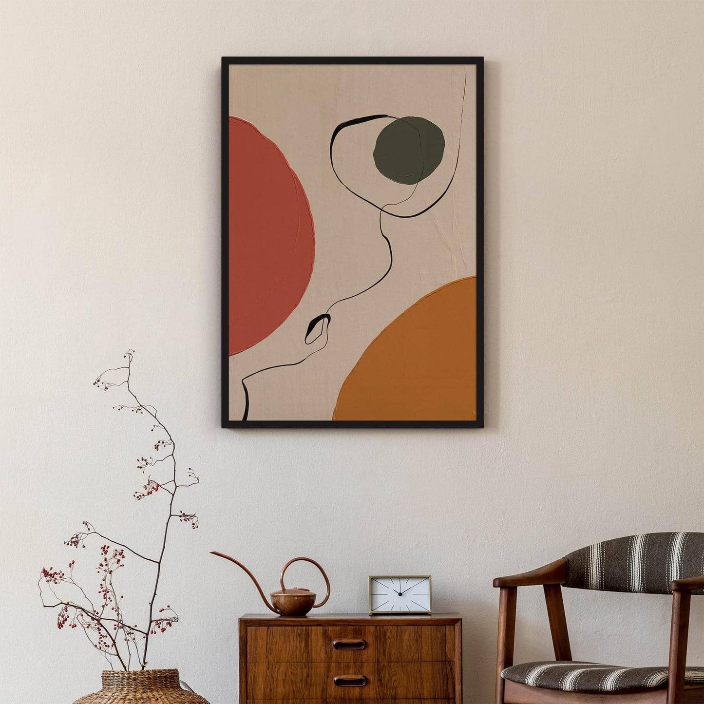 Bohemian Modern Abstract Poster - HypeSheriff