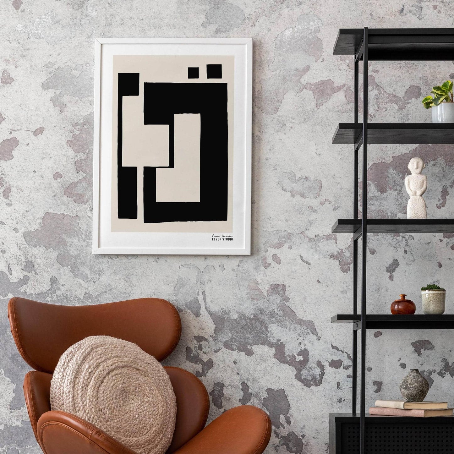 FEVER STUDIO - Formes Découpées Art Print - HypeSheriff