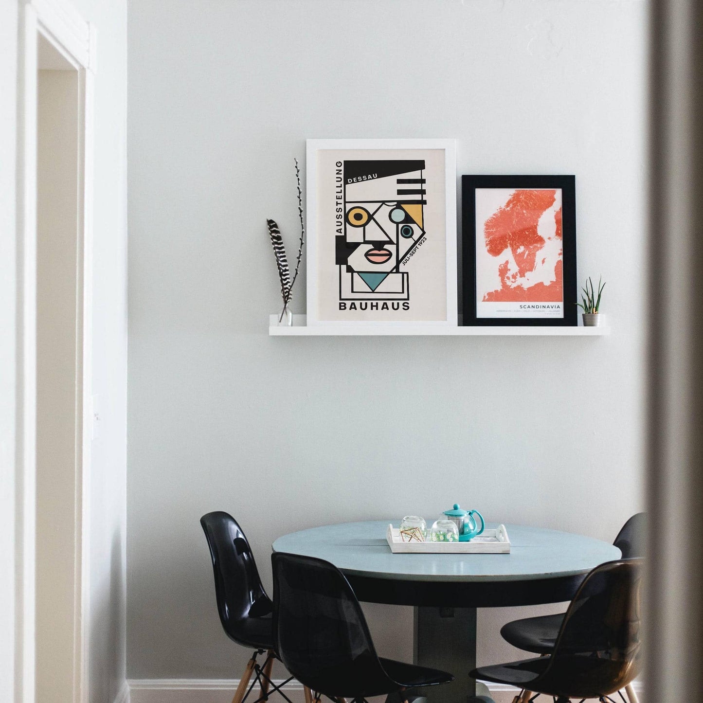 Bauhaus Geometric Face Poster - HypeSheriff