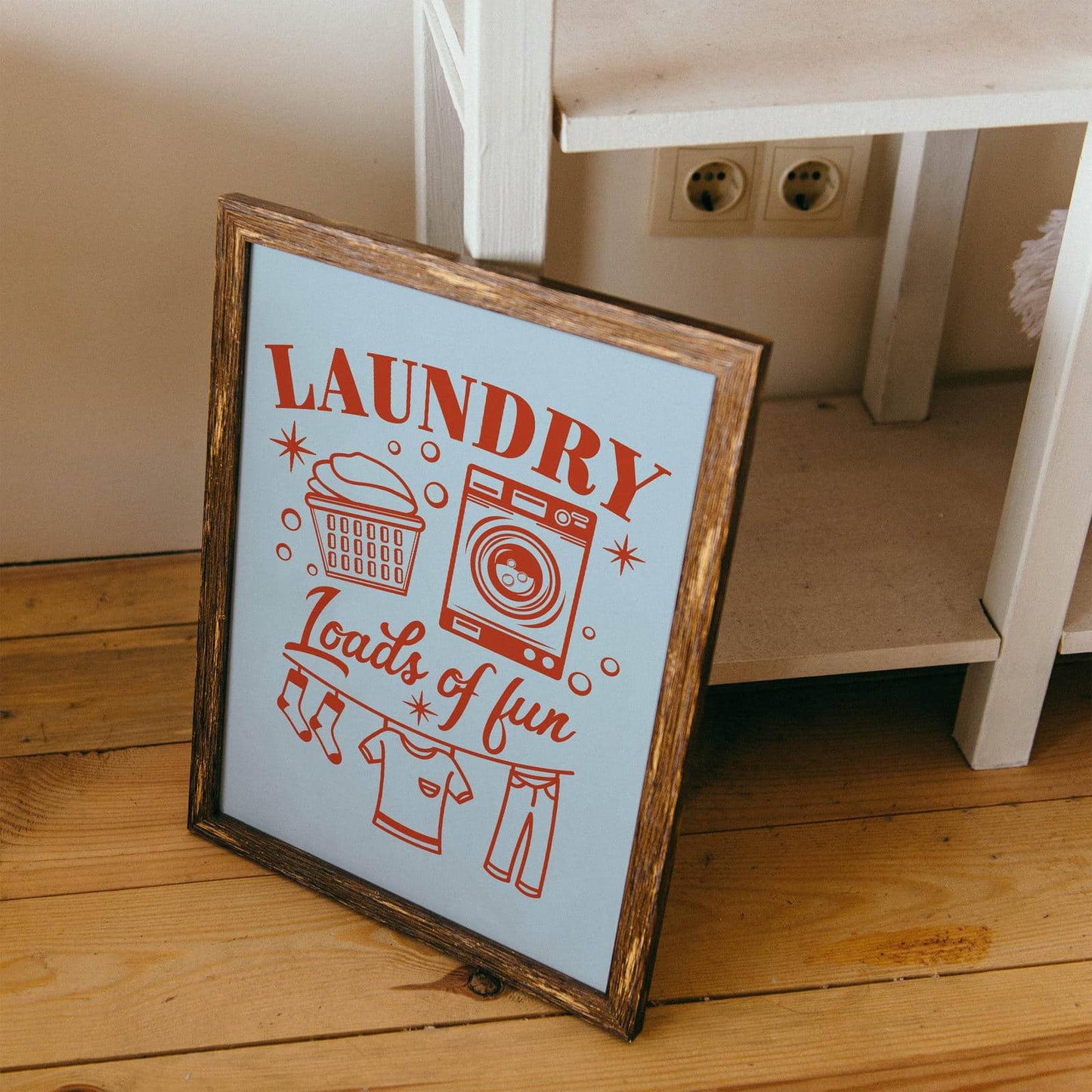Laundry Signs for Home Decor Poster - HypeSheriff