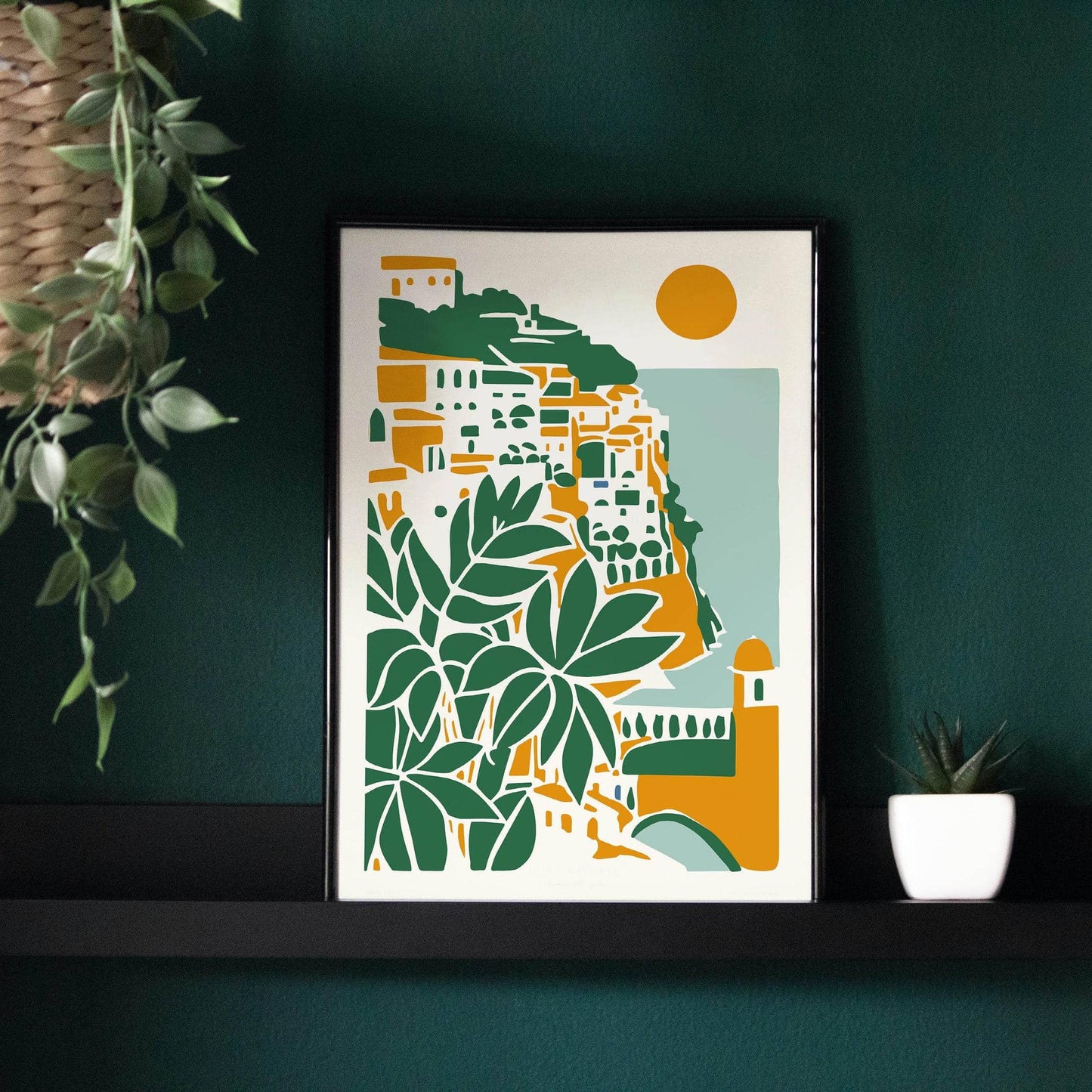 Amalfi Coast, Italy Travel Poster - HypeSheriff