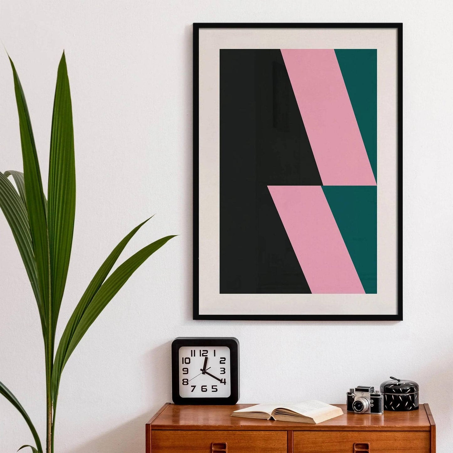 Below Zero - Geometric Poster - HypeSheriff