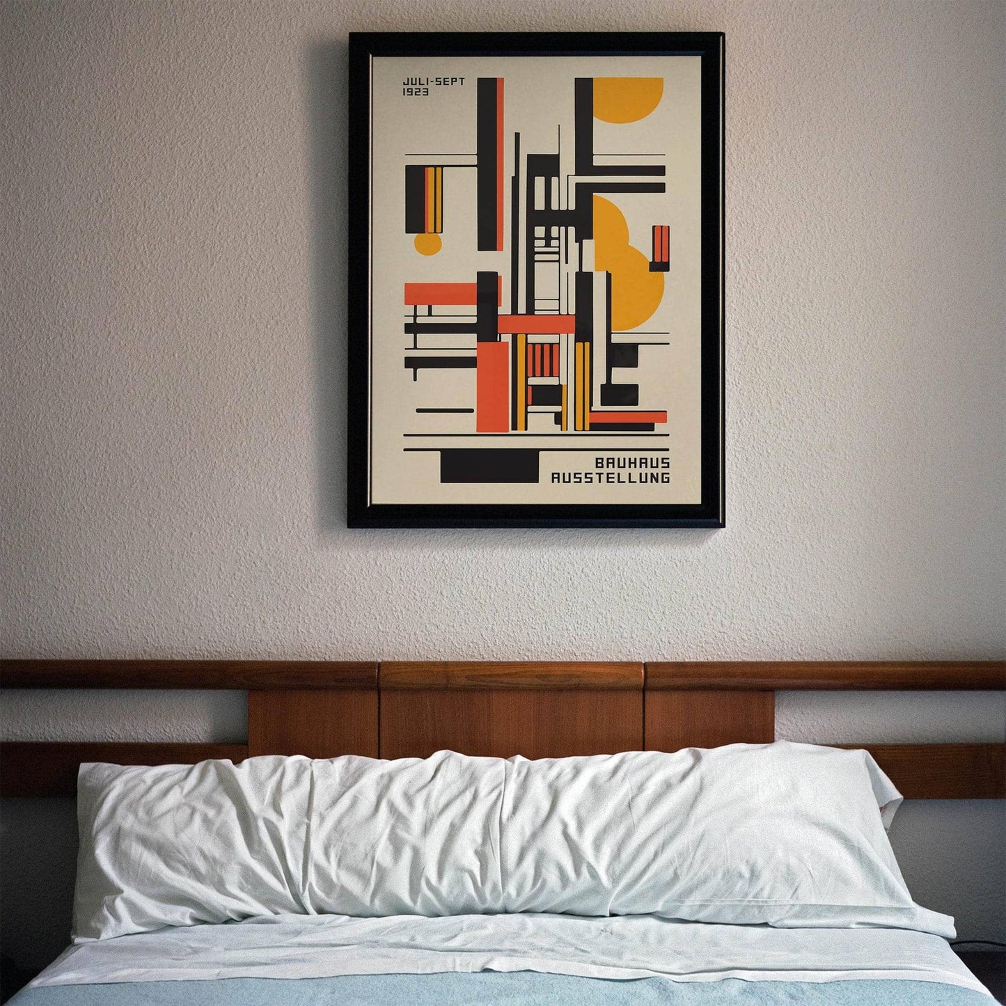 Retro Bauhaus Architecture Poster - HypeSheriff