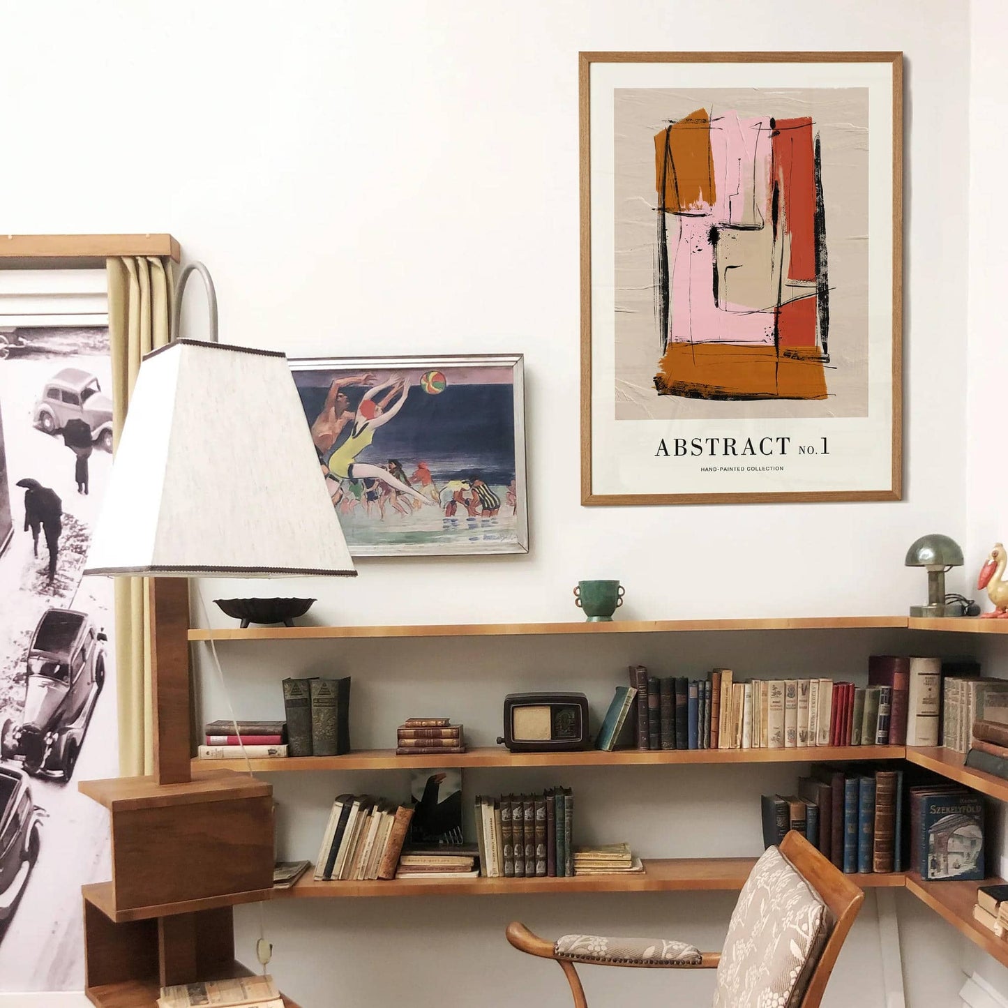 Abstract No1 Modern Painted Print - HypeSheriff