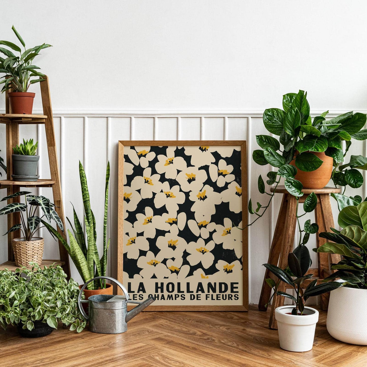 La Hollande, Les Champs De Fleurs Poster - HypeSheriff