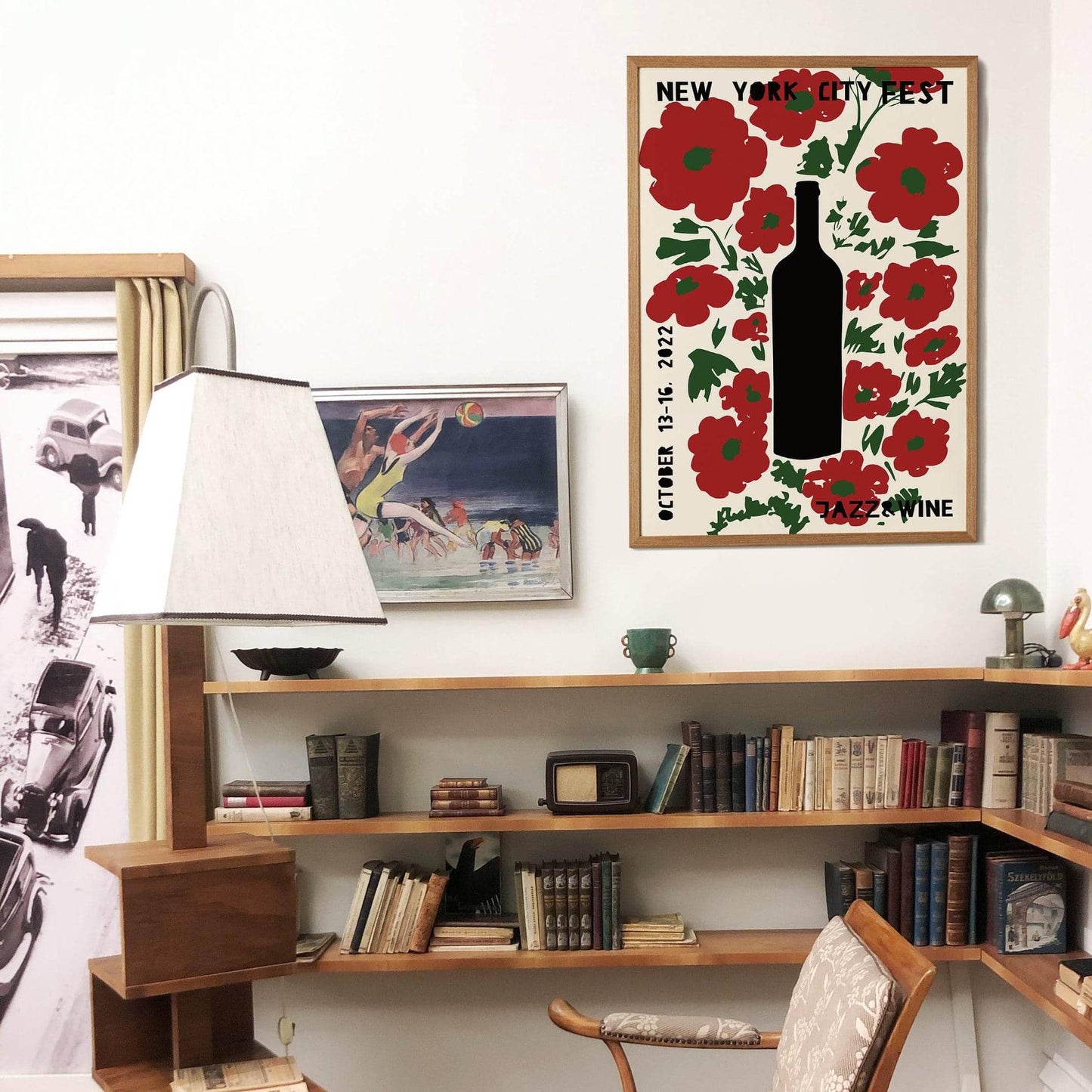 New York Jazz&Wine Fest Poster - HypeSheriff