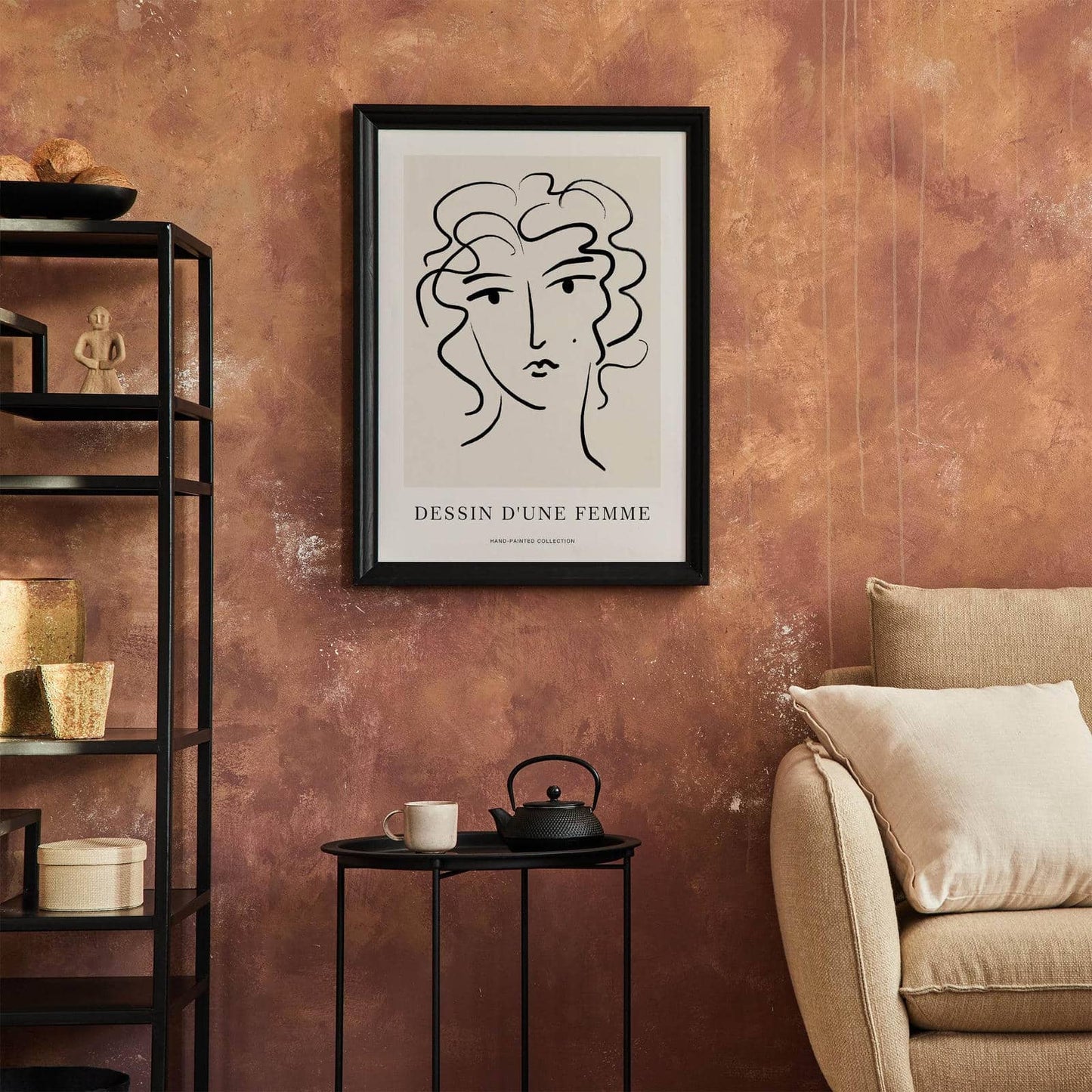 Dessin d'Une Femme Woman Poster - HypeSheriff