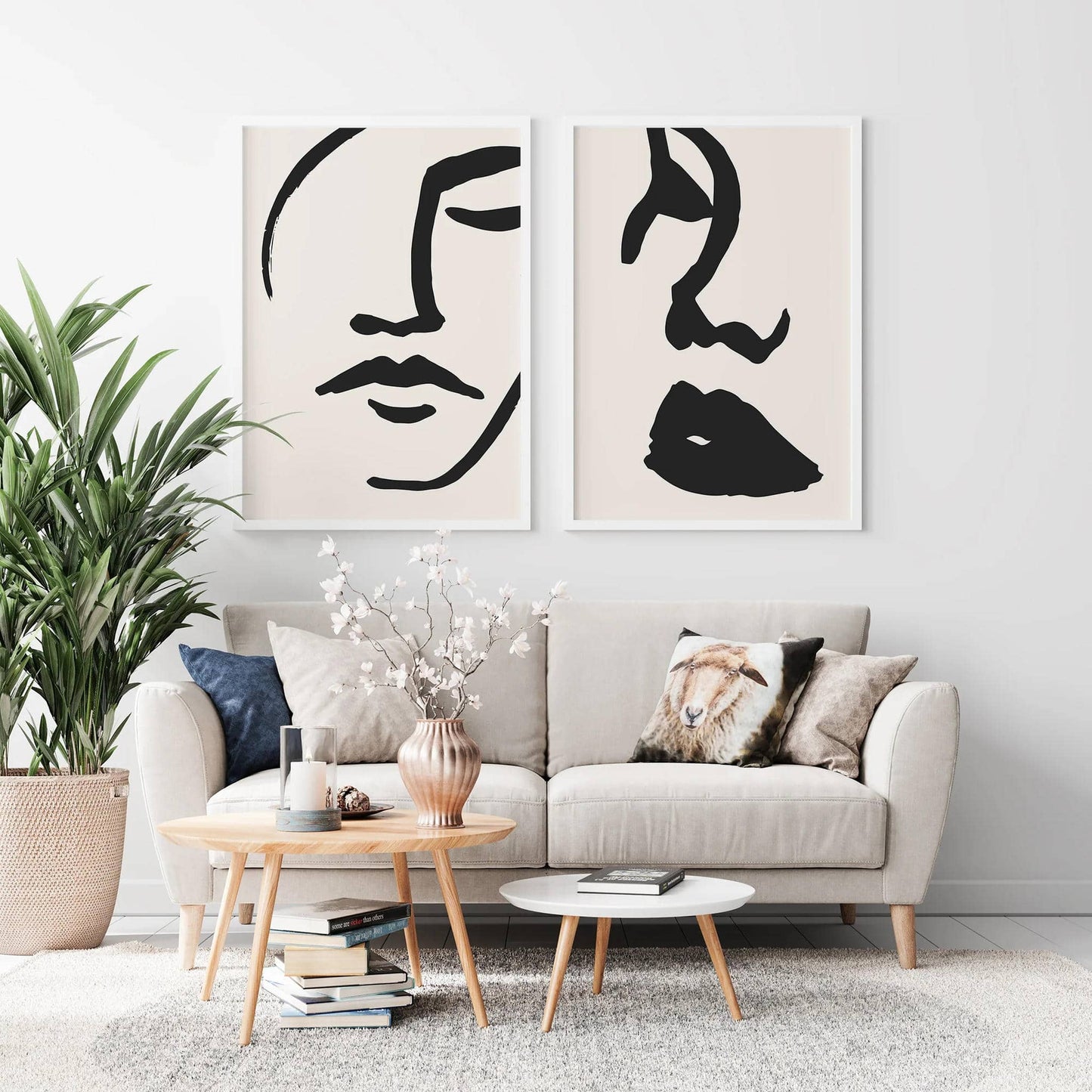 Set of 2 Women Prints - HypeSheriff
