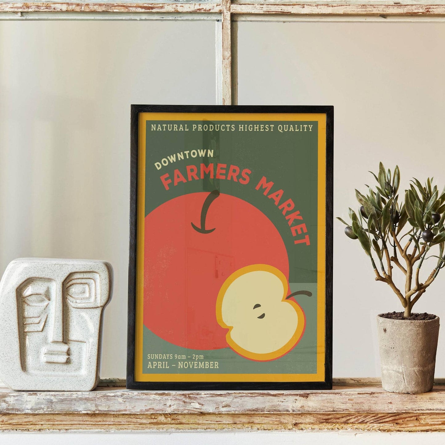 Farmers Market Poster - HypeSheriff