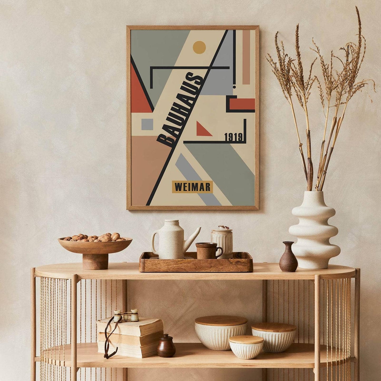 Bauhaus Ausstellung 1919 Poster - HypeSheriff