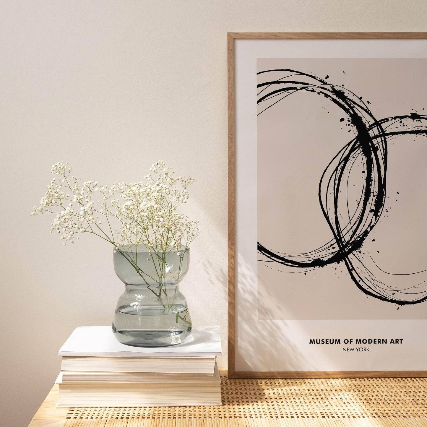 Minimalist Circles Modern Art Poster - HypeSheriff