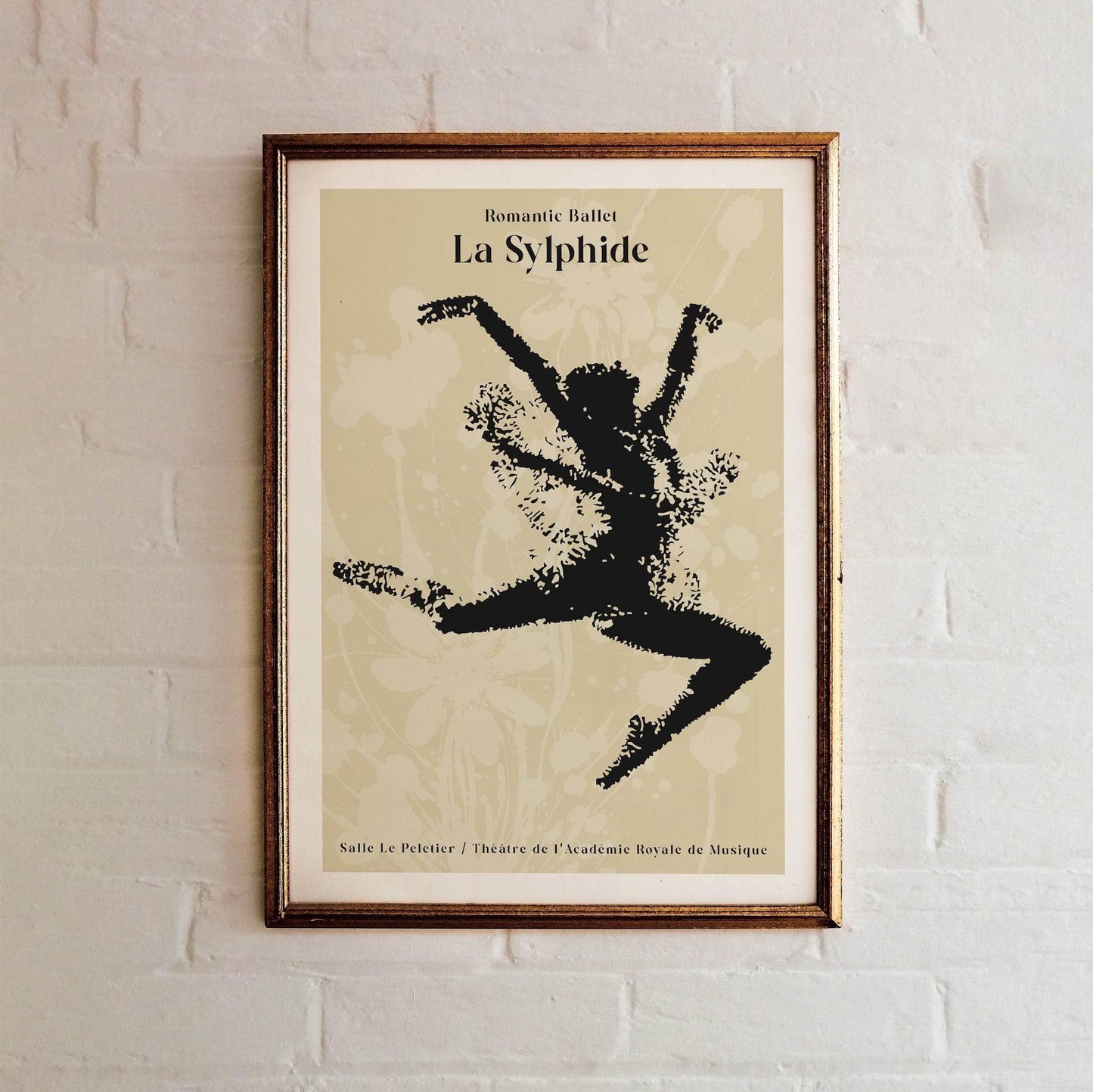 La Sylphide Romantic Ballet Poster - HypeSheriff