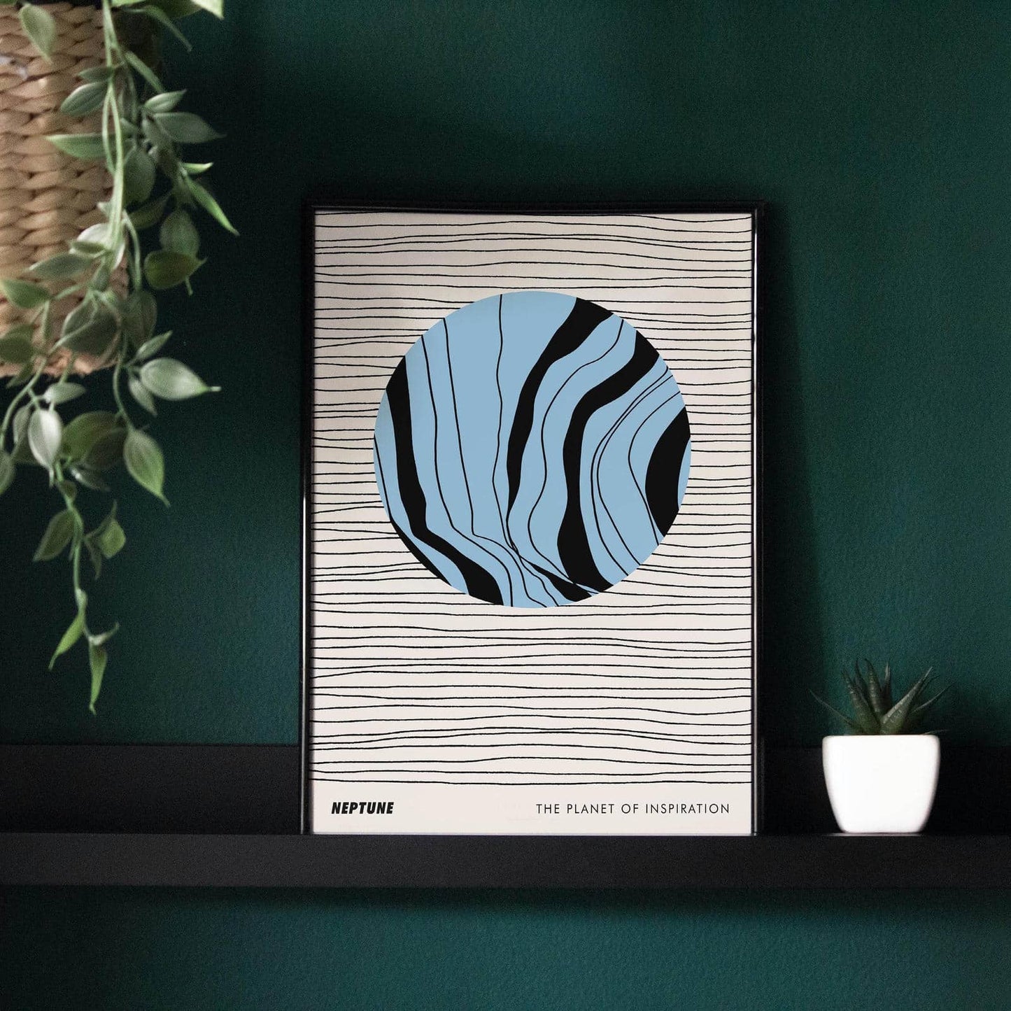 Neptune The Planet Of Inspiration Poster - HypeSheriff