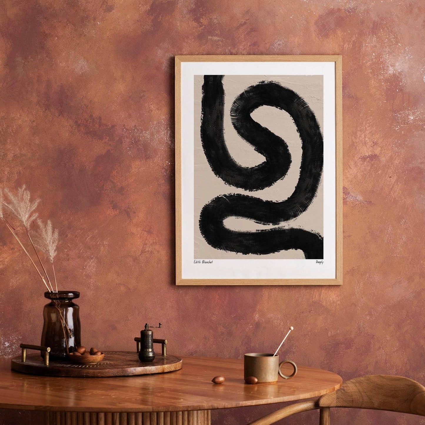 Set of 2 E. Blanchet Hand Painted Posters - HypeSheriff