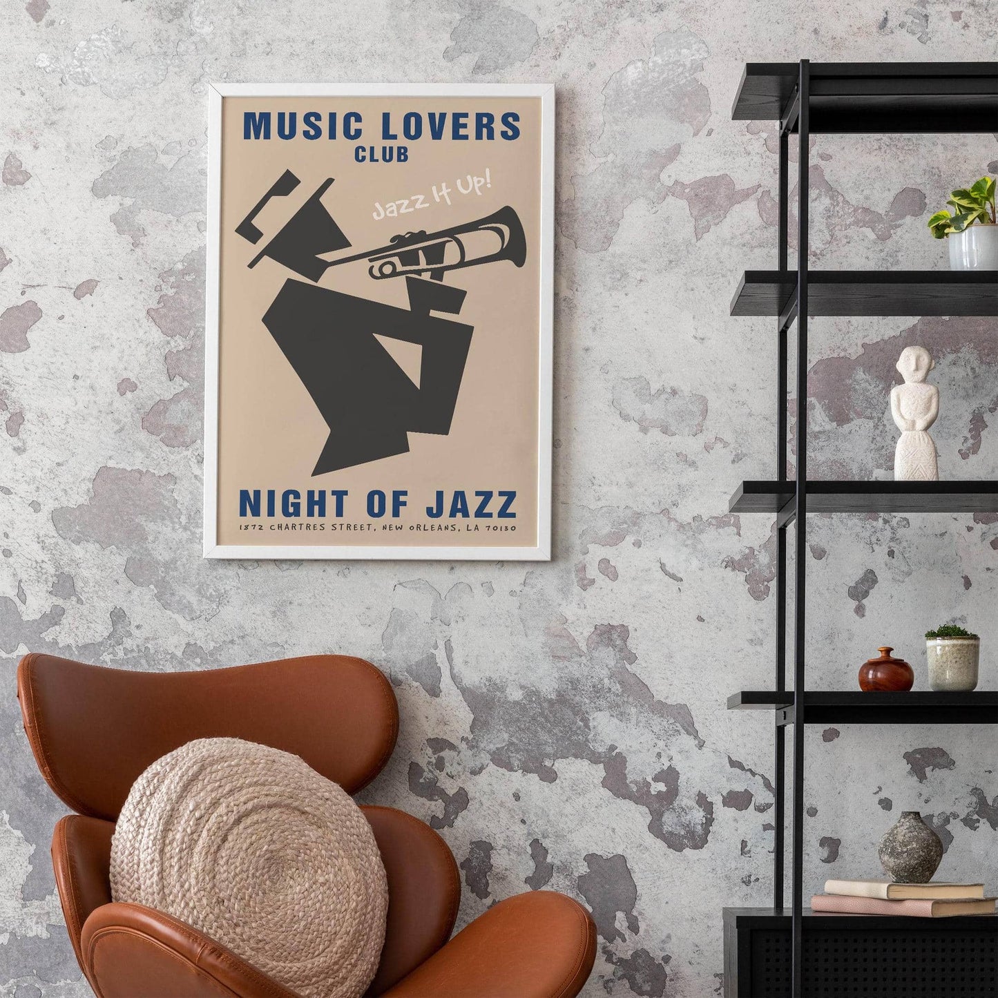 Music Lovers Club Jazz it Up! Poster - HypeSheriff