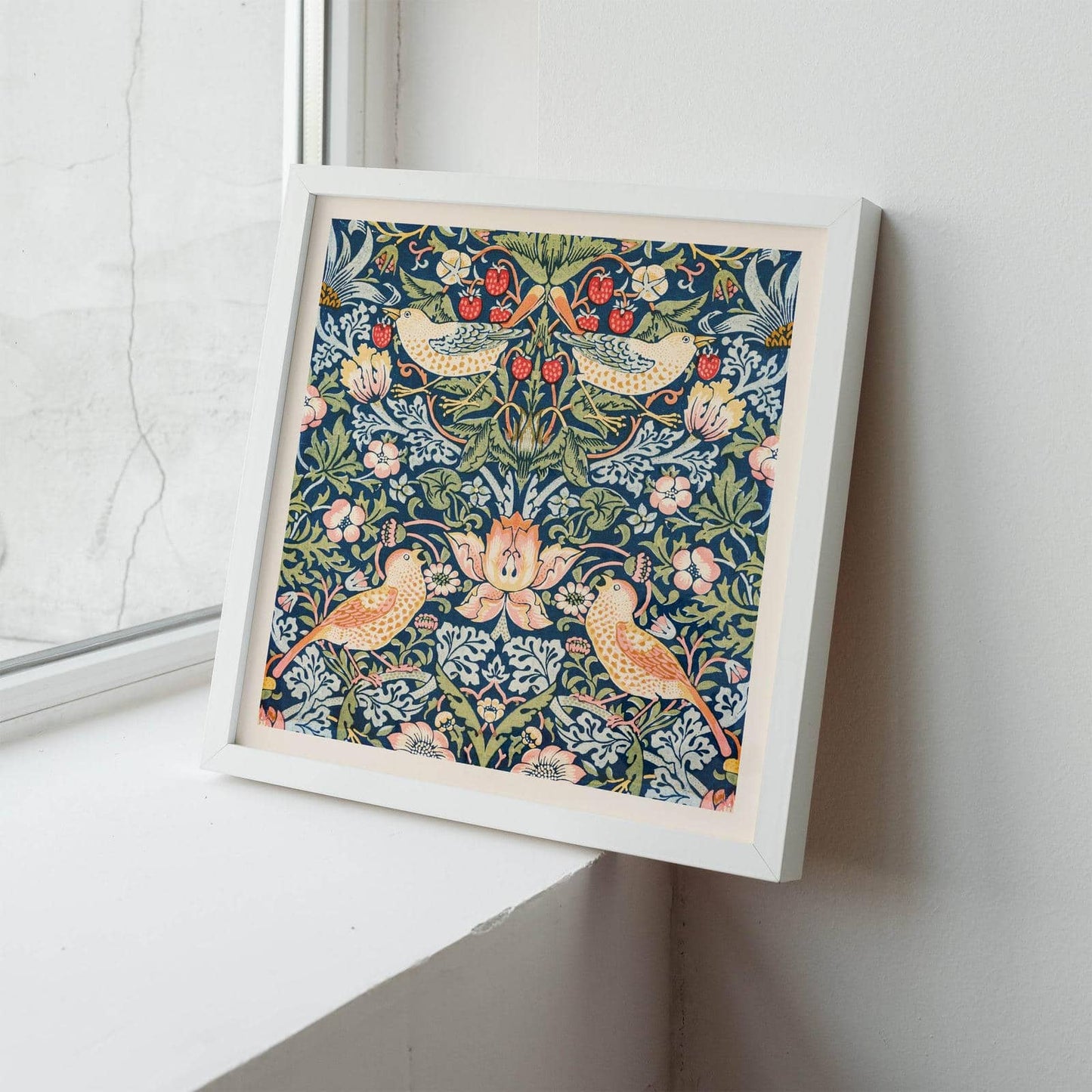 W. Morris Vintage Nature Square Print - HypeSheriff