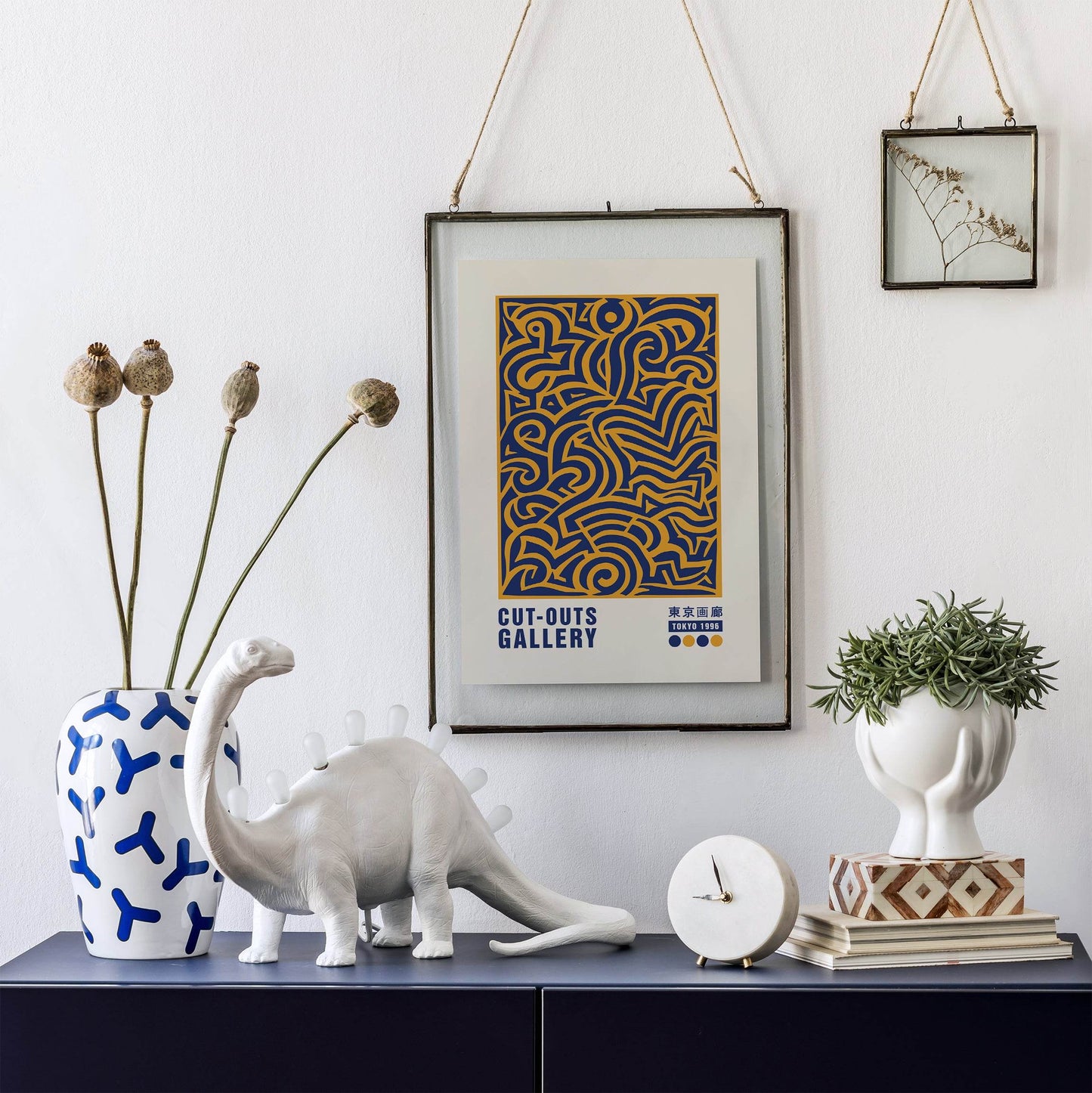 Abstract Cut Outs Poster - HypeSheriff