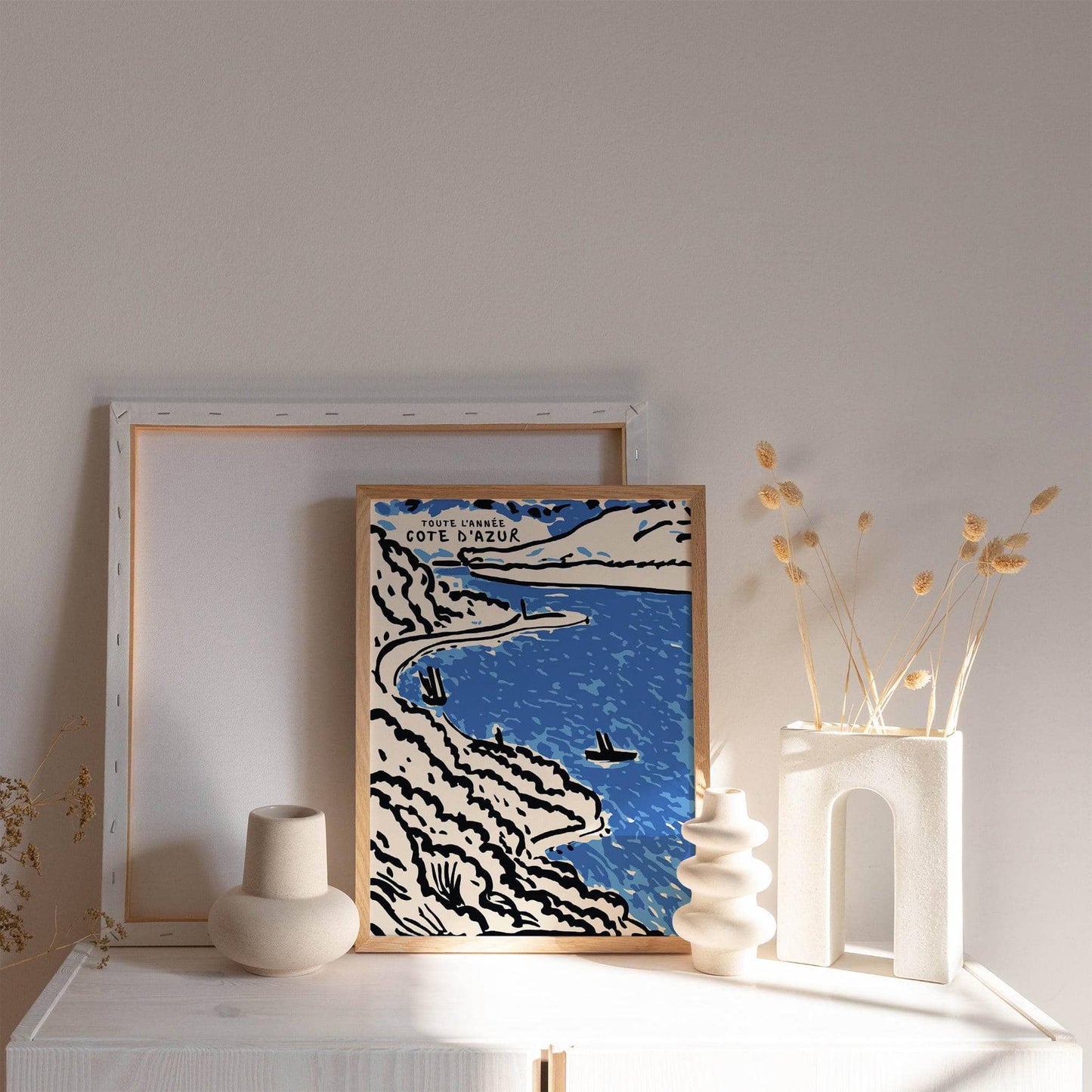 Cote d Azur French Riviera Poster - HypeSheriff
