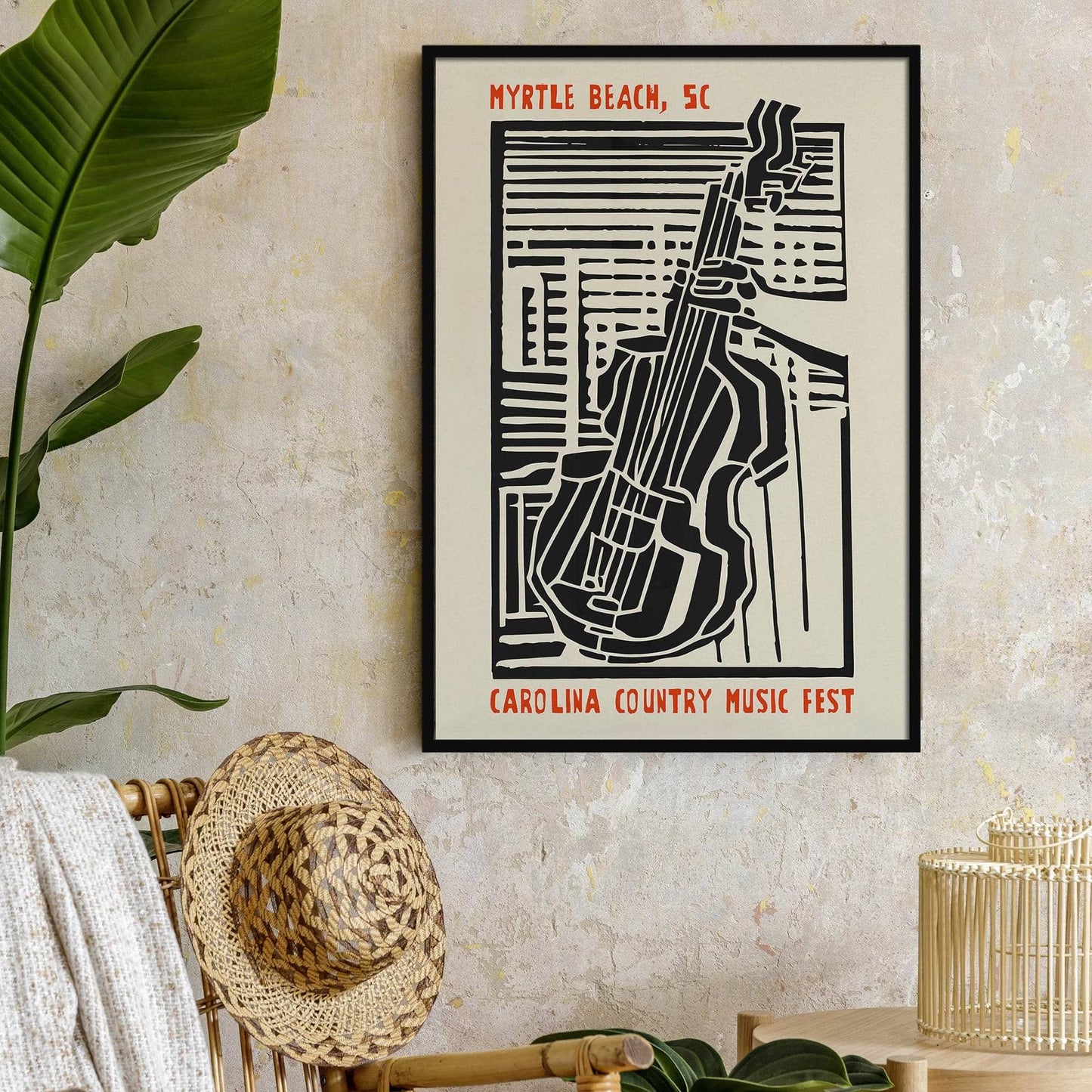 Carolina Country Music Fest Poster - HypeSheriff