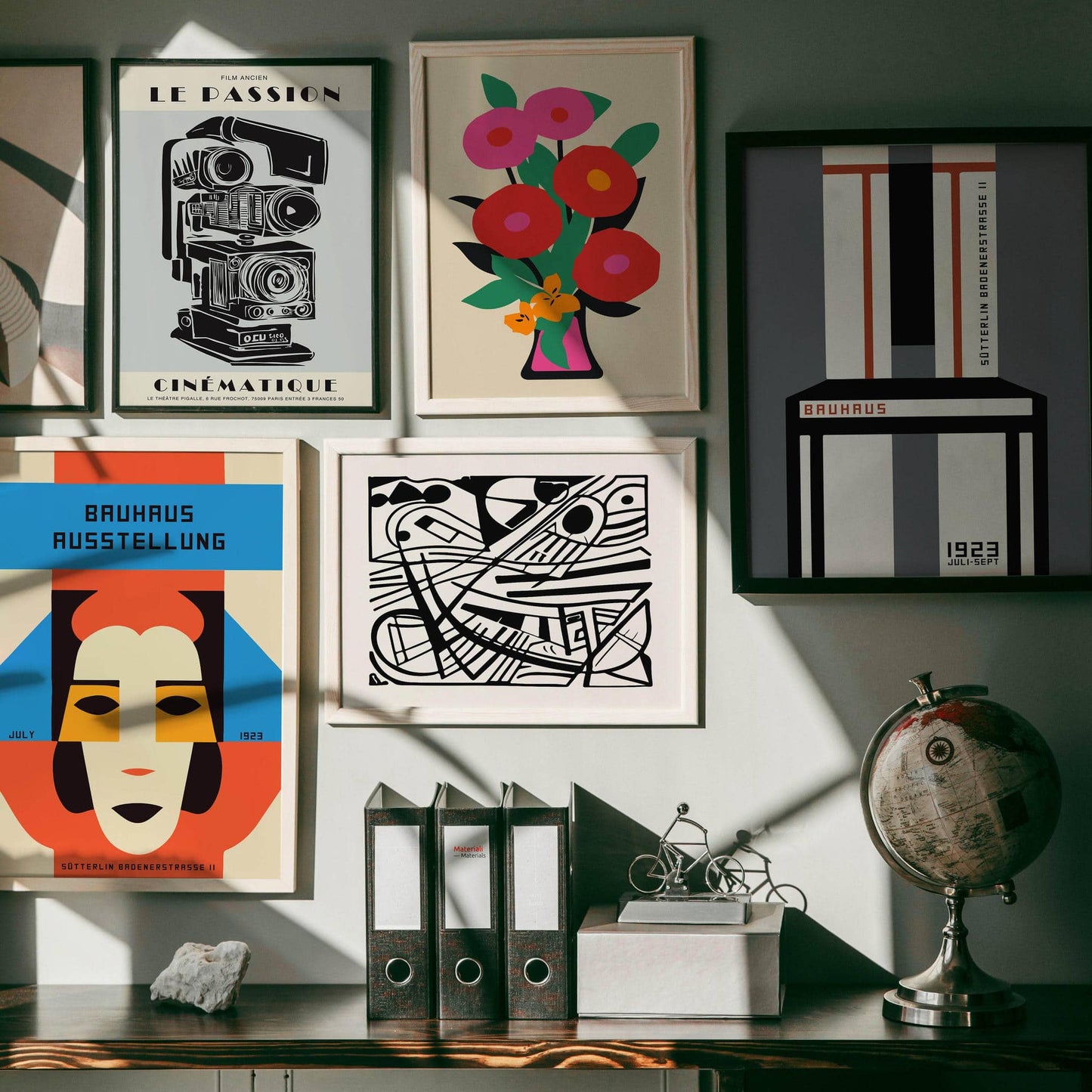 Bauhaus Woman Exhibition Poster - HypeSheriff