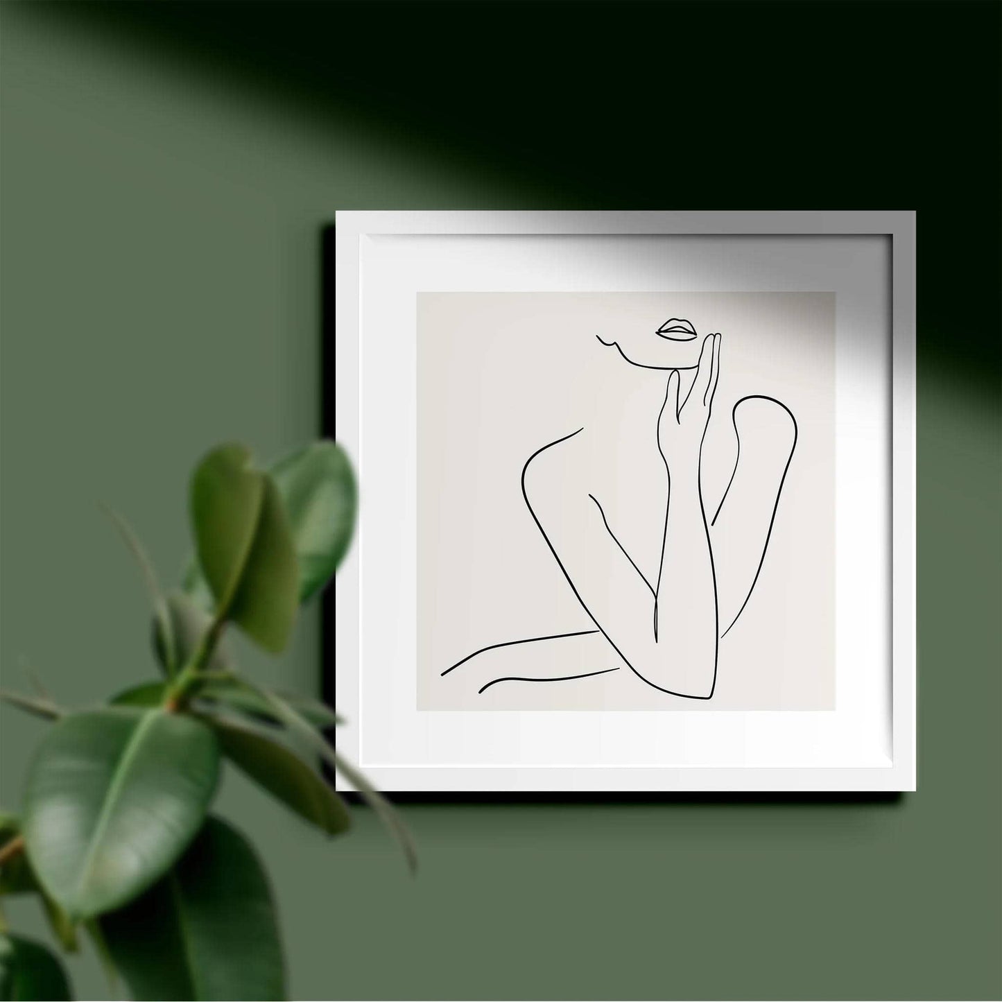 Line Art Figure No1 Print - HypeSheriff
