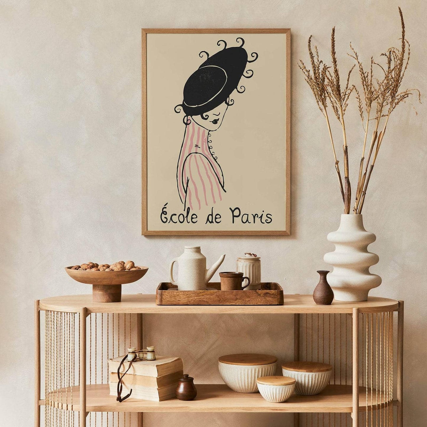 Vintage Fashion Woman Poster - HypeSheriff