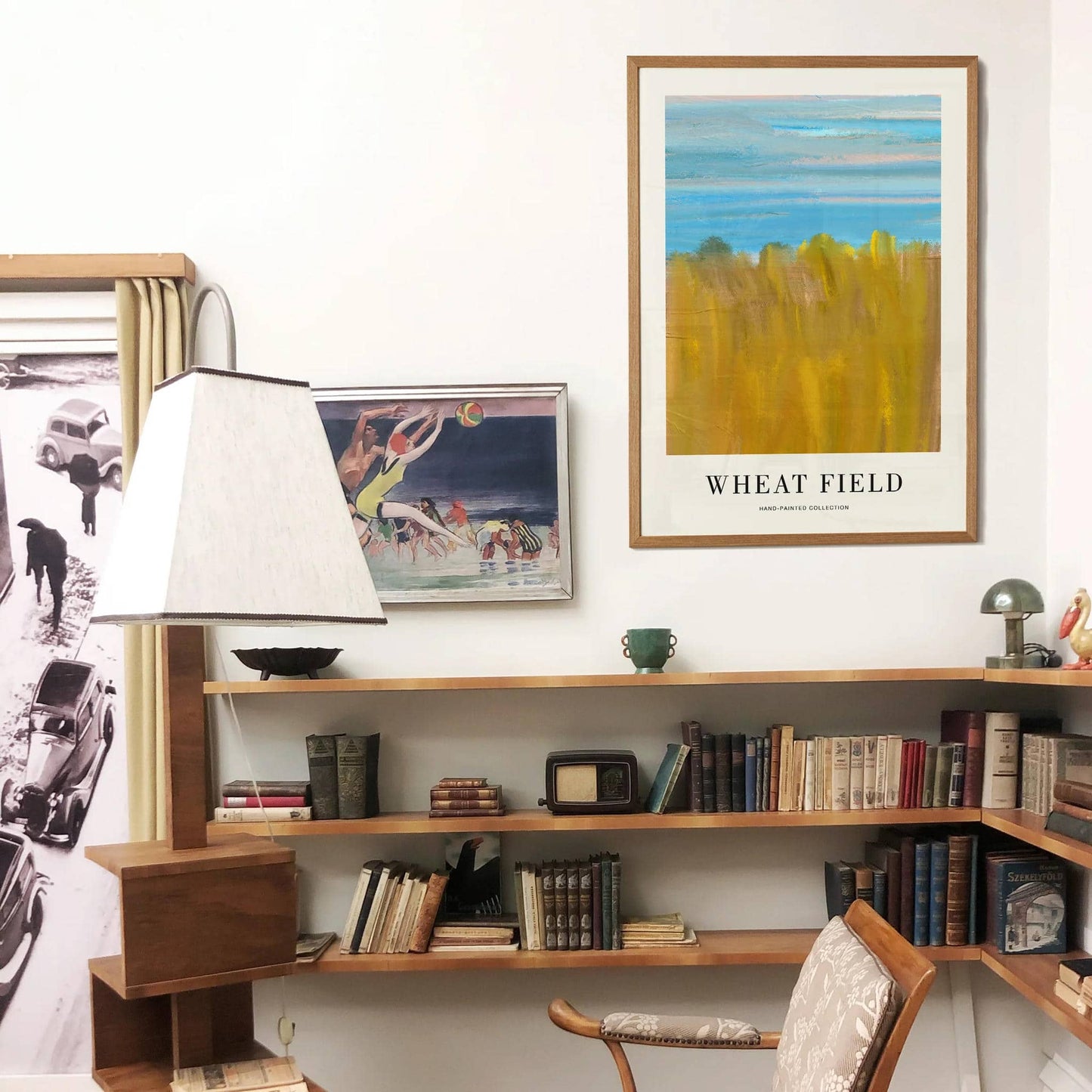 Wheat Field Acrylic Painted Print - HypeSheriff