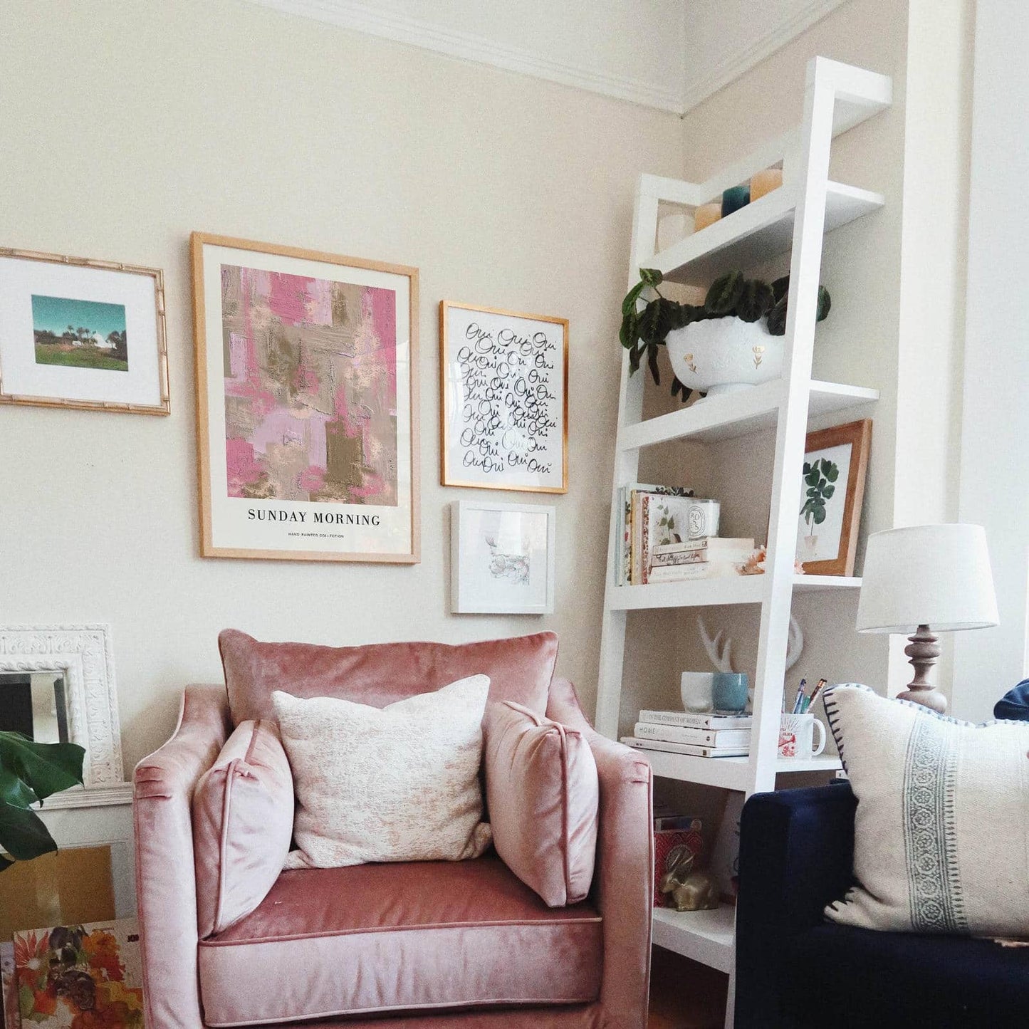 Sunday Morning Abstract Painted Poster - HypeSheriff