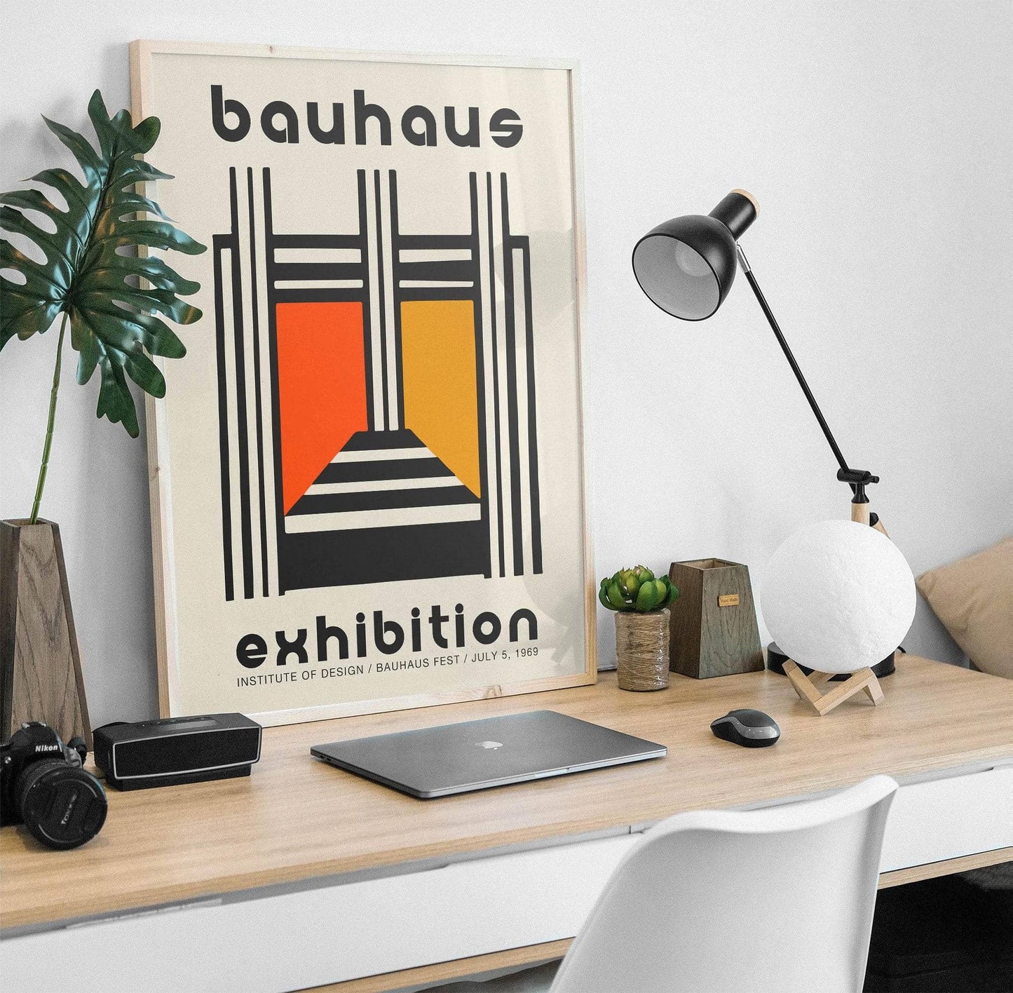 Bauhaus Exhibition Fest 1969 Poster - HypeSheriff