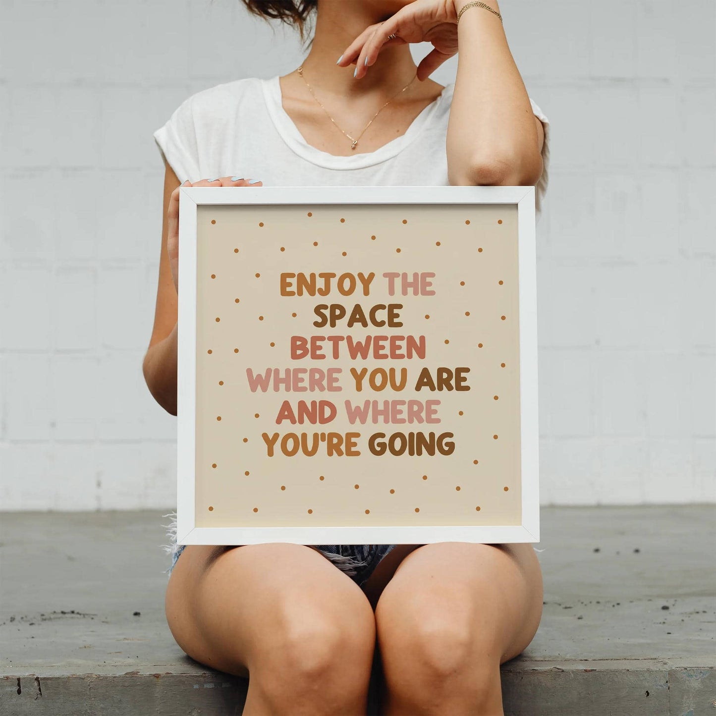 Inspirational Quote Poster: Motivational Wall Decor - HypeSheriff