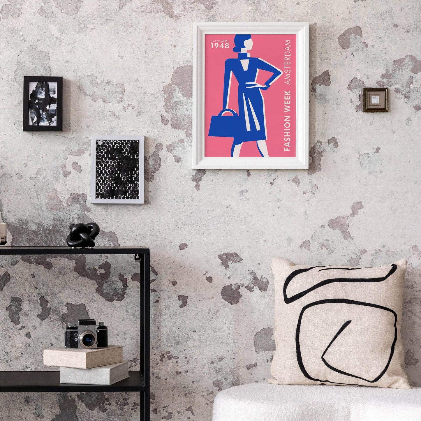 Pink Fashion Week Amsterdam Poster - HypeSheriff