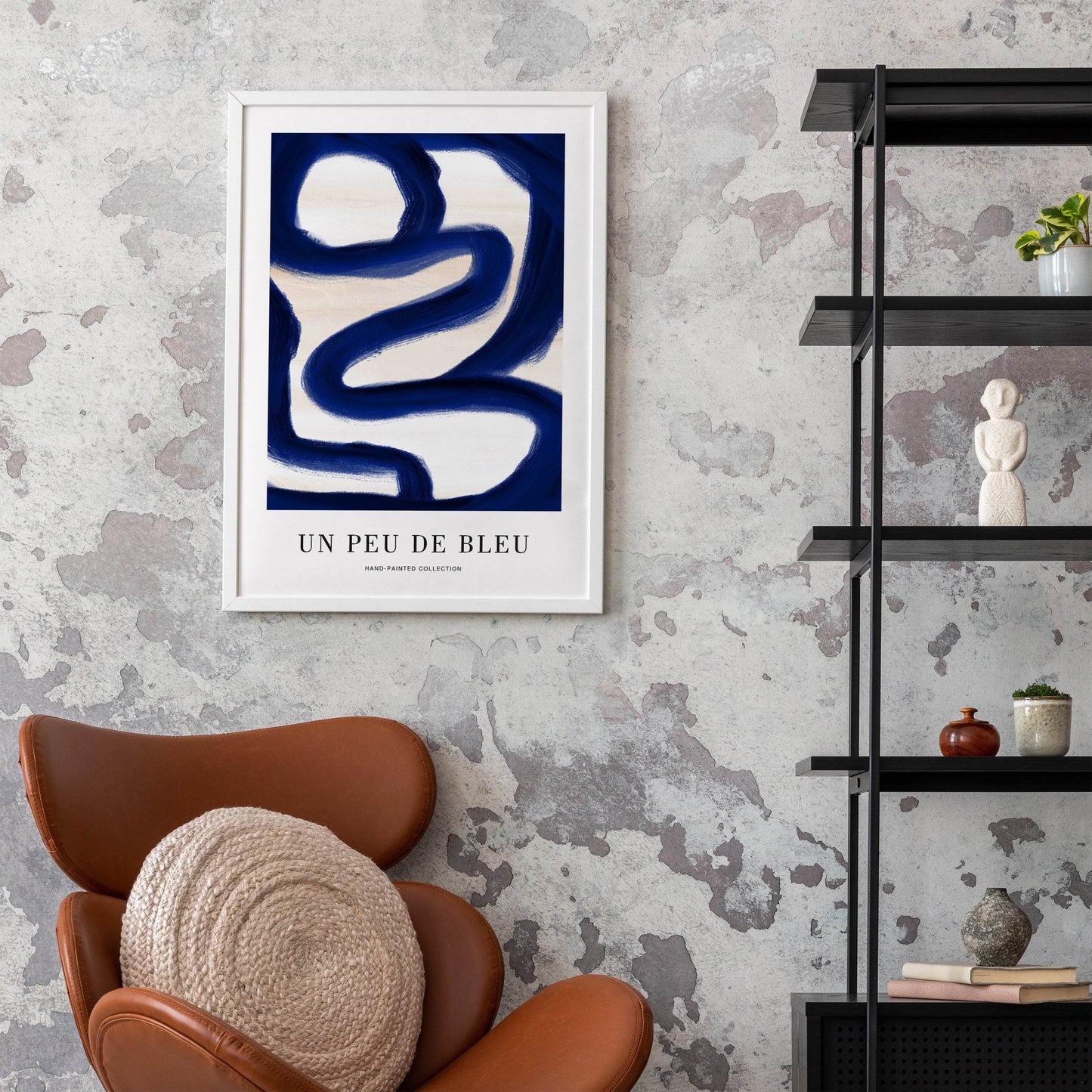 Un Peu De Bleu Poster - HypeSheriff