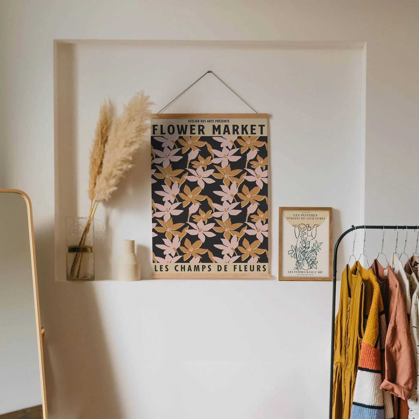 Flower Market Poster - HypeSheriff