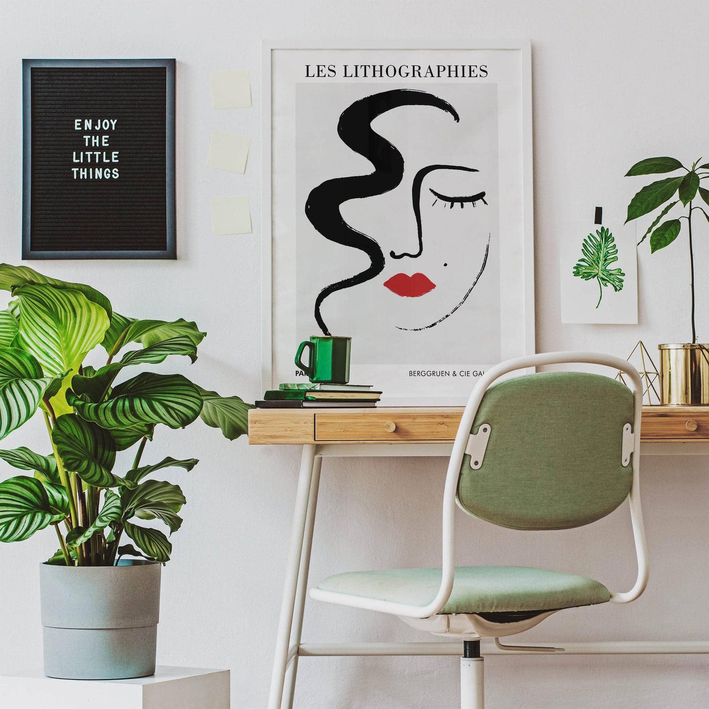 Les Lithographies Woman Poster - HypeSheriff