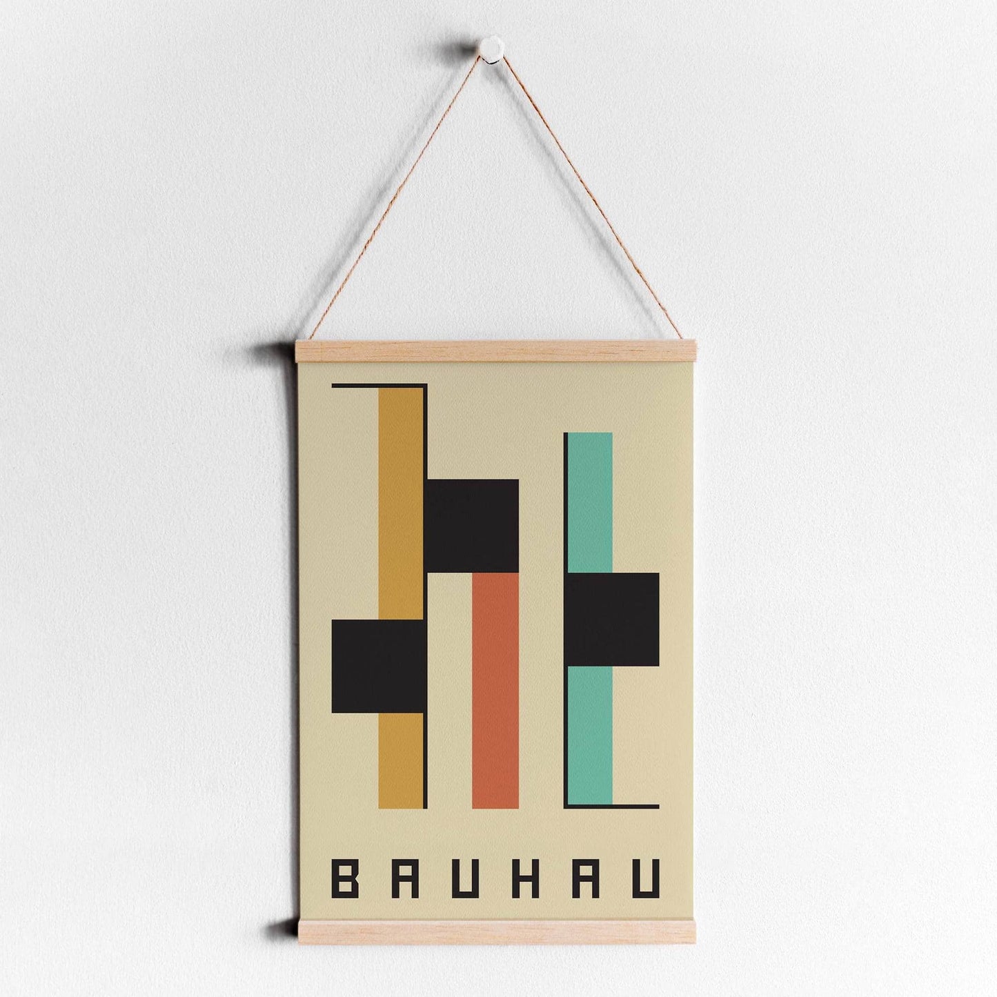 Bauhau Geometric Poster - HypeSheriff