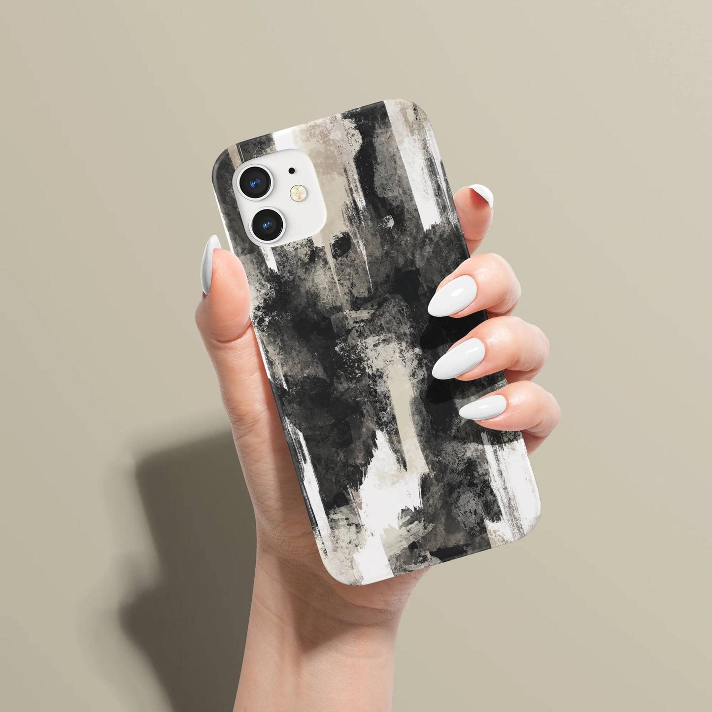 Painted Abstract Art iPhone Case - HypeSheriff