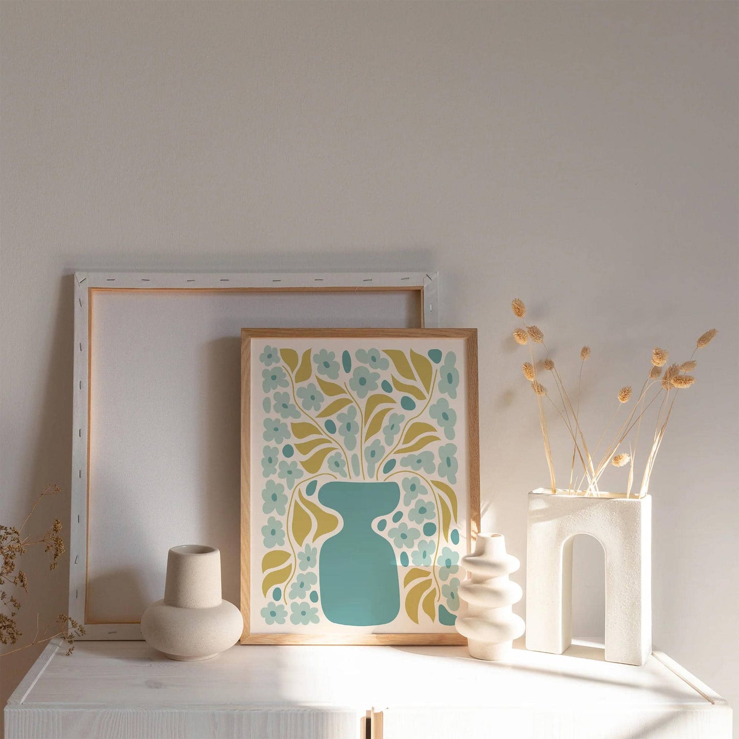 Wild Mint Bouquets of Flowers Poster - HypeSheriff