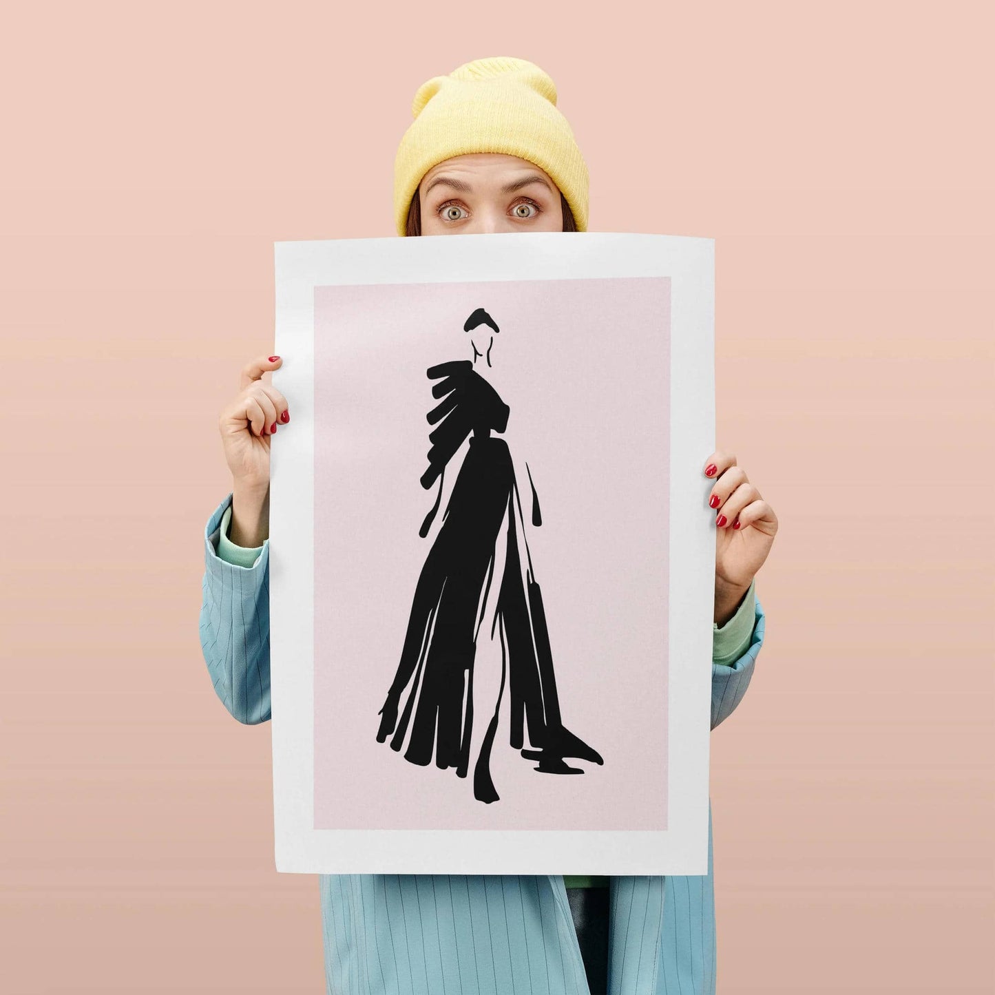 Black Ink Fashion Poster - HypeSheriff