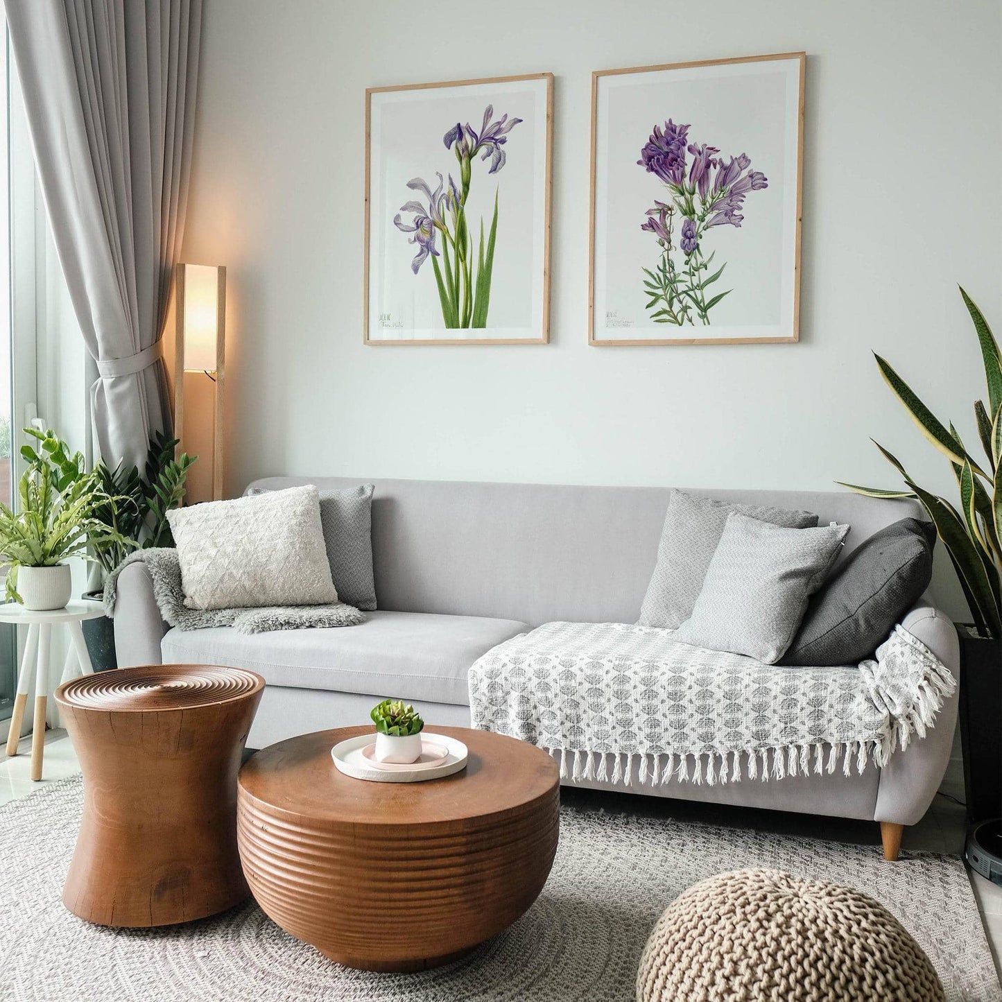 Set of 2 Mary Vaux Walcott Floral Posters - HypeSheriff