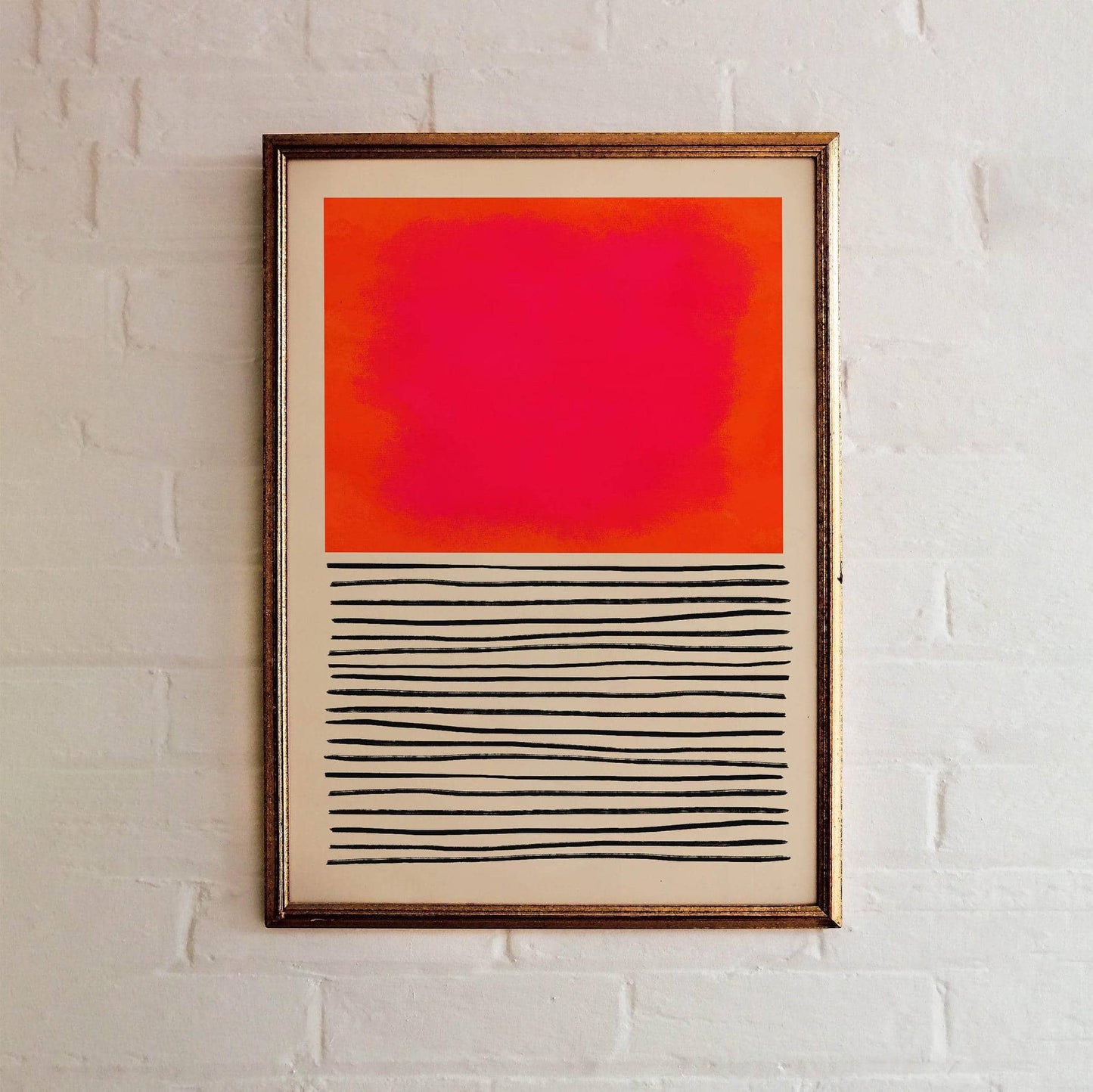 Mark Rothko Inspired Pink Poster - HypeSheriff