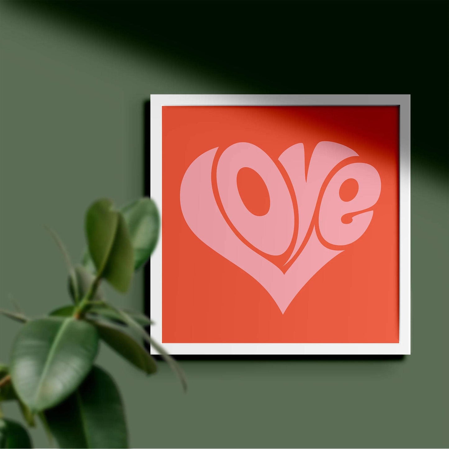 Love Pop Art Print - HypeSheriff