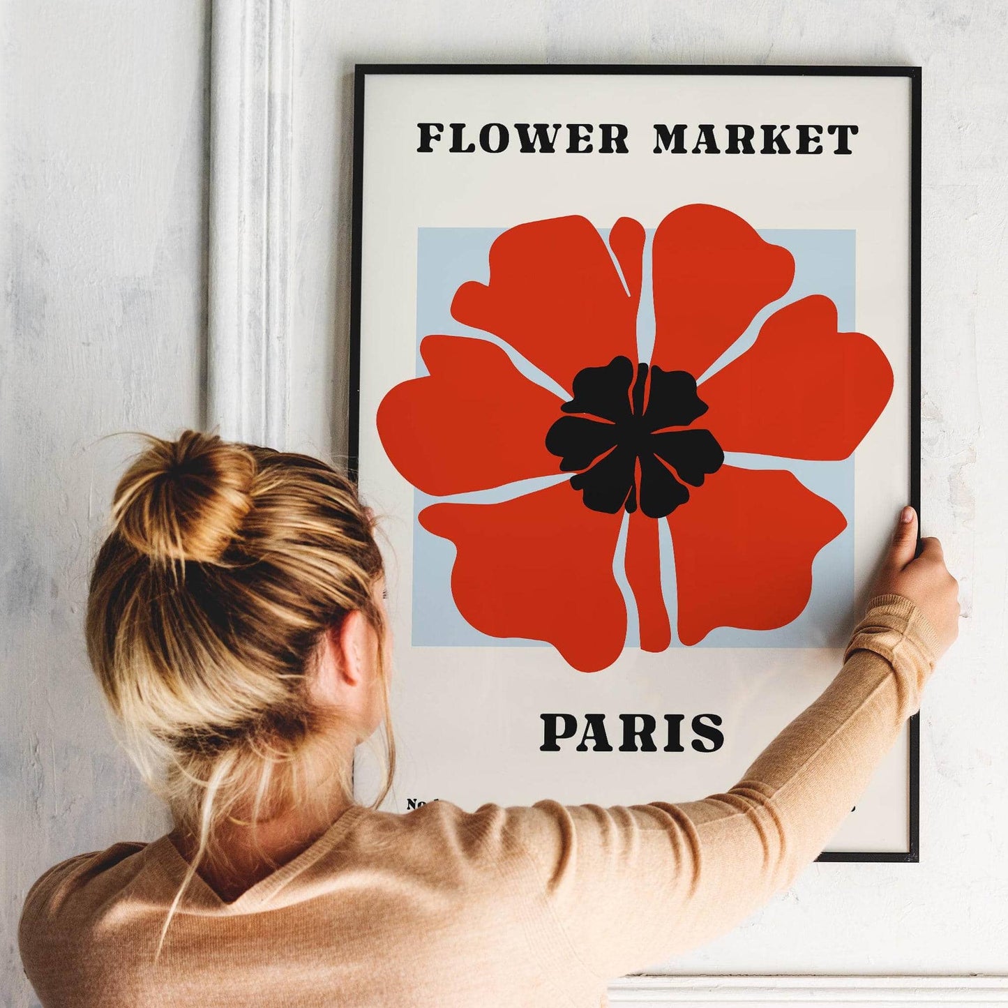 Flower Market Paris Poster - HypeSheriff