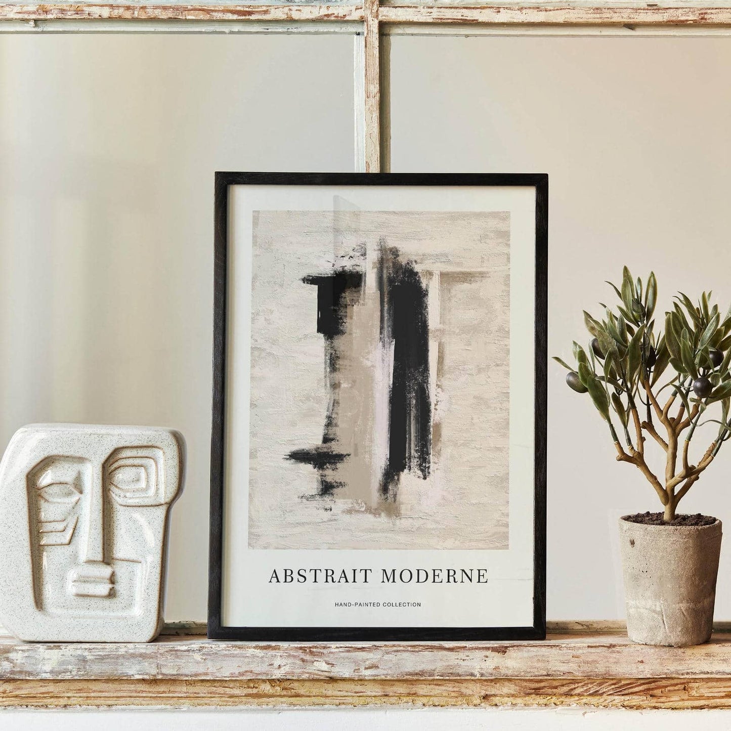 Abstrait Moderne Minimalist Poster - HypeSheriff