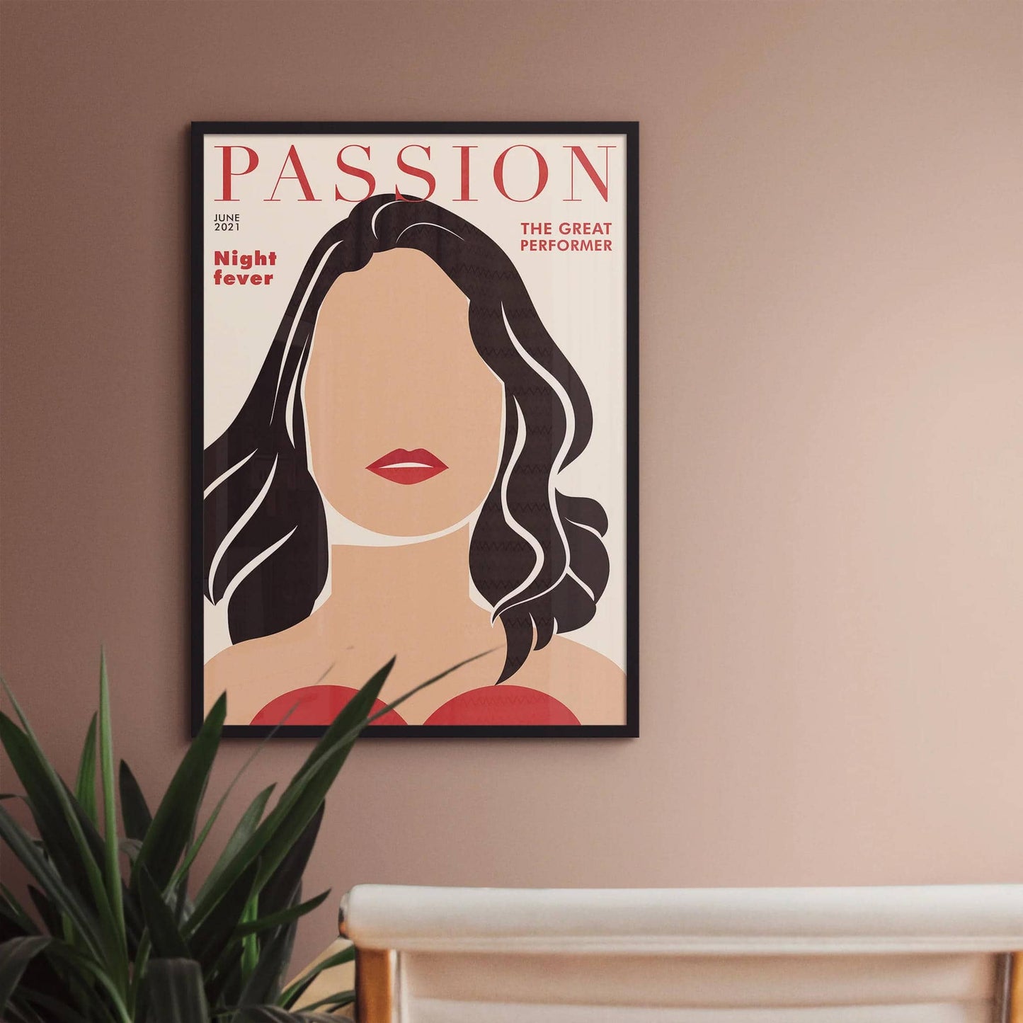 Woman's Passion Cover Print - HypeSheriff