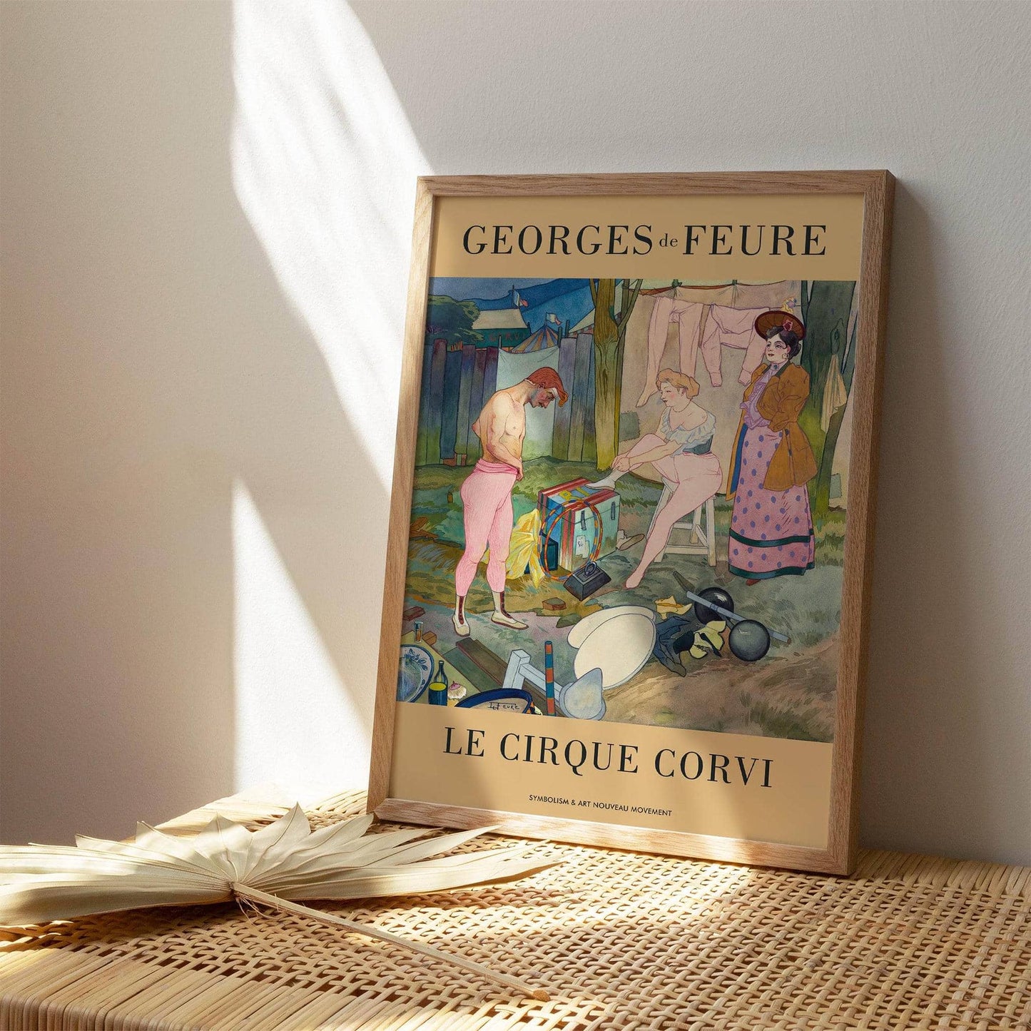 Georges de Feure, Le Cirque Corvi Poster - HypeSheriff