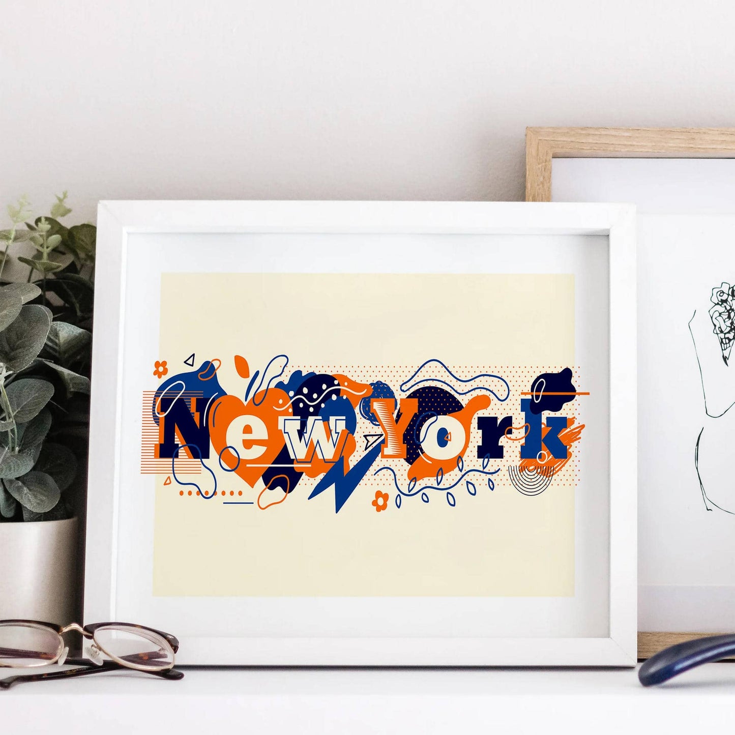 Mid Century New York Print - HypeSheriff
