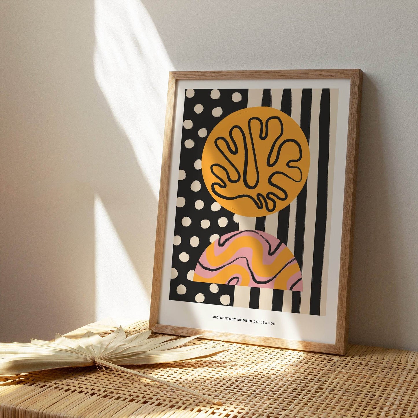 Mid Century Modern Composition Poster - HypeSheriff