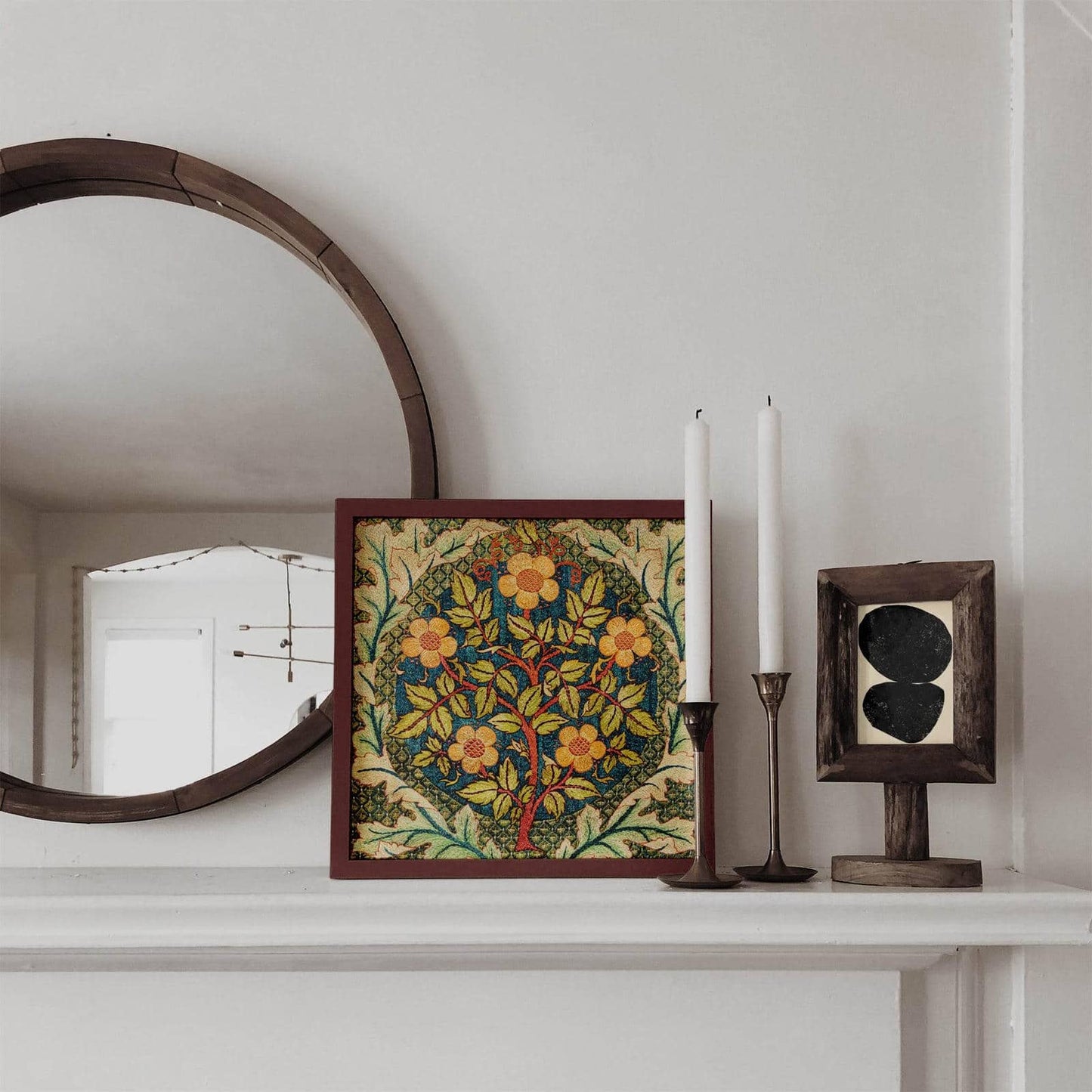 W. Morris Vintage Botanical Square Print - HypeSheriff